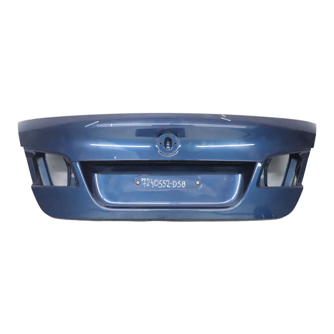 BMW F10 Trunk Boot Lid Tailgate Rear Panel Tiefseeblau Deep Sea Blue - A76 - SKU 7240552-DSB - Part number 7240552