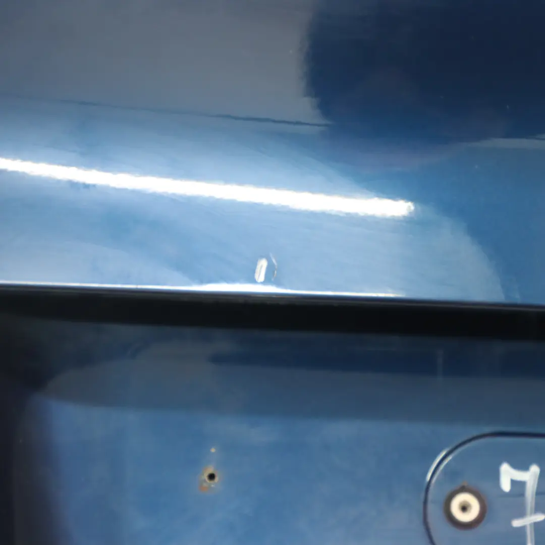 BMW F10 Trunk Boot Lid Tailgate Rear Panel Tiefseeblau Deep Sea Blue - A76 - SKU 7240552-DSB - Part number 7240552