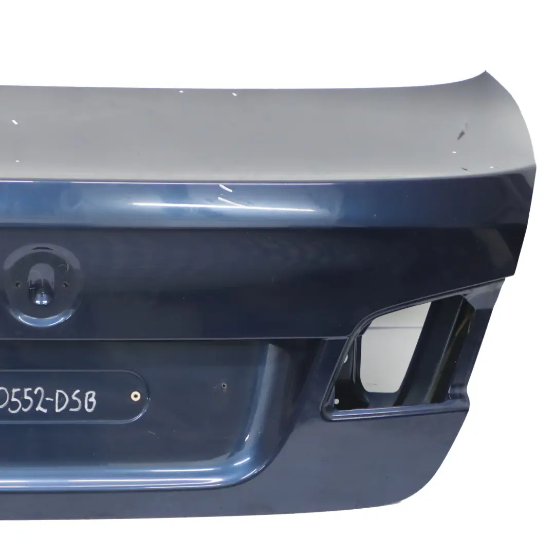 Trunk Boot Lid Tailgate Rear Panel Tiefseeblau Deep Sea Blue - A76 to BMW F10 with Part number 7240552 BMW F10 Trunk Boot Lid Tailgate Rear Panel Tiefseeblau Deep Sea Blue - A76 - SKU 7240552-DSB - Part number 7240552
