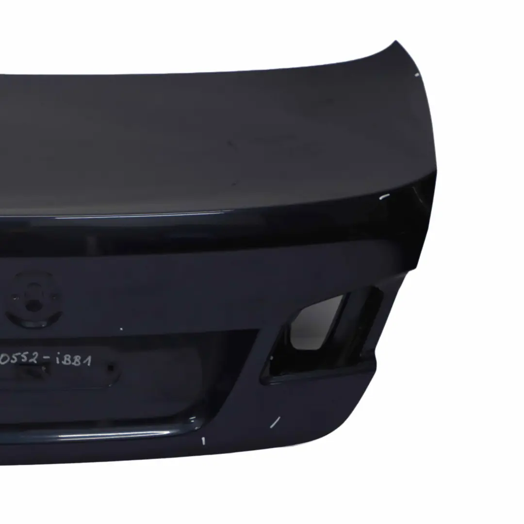 Trunk Boot Lid Tailgate Panel Imperial Blue Metallic - A89 to BMW F10 with Part number 7240552 BMW F10 Trunk Boot Lid Tailgate Panel Imperial Blue Metallic - A89 - SKU 7240552-IBB1 - Part number 7240552
