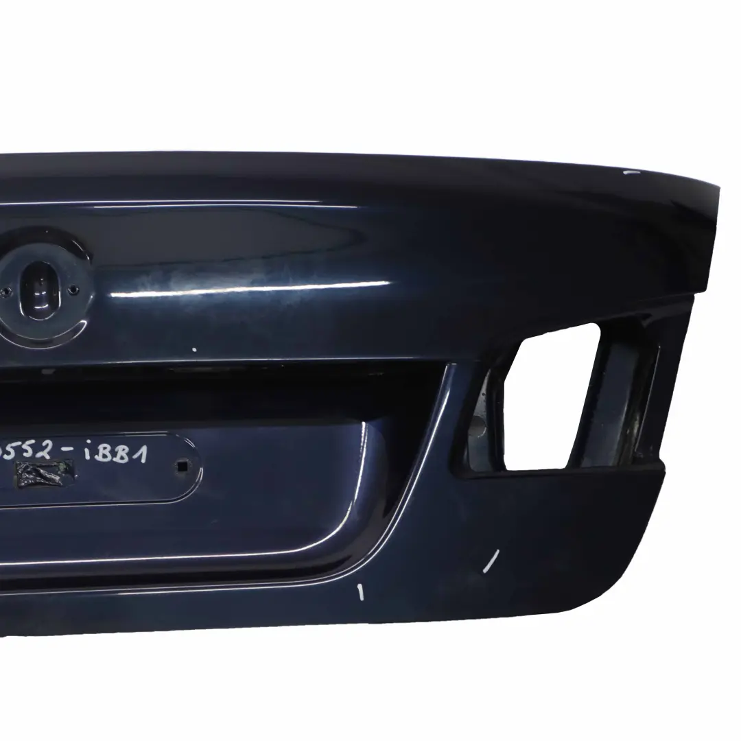Trunk Boot Lid Tailgate Panel Imperial Blue Metallic - A89 to BMW F10 with Part number 7240552 BMW F10 Trunk Boot Lid Tailgate Panel Imperial Blue Metallic - A89 - SKU 7240552-IBB1 - Part number 7240552
