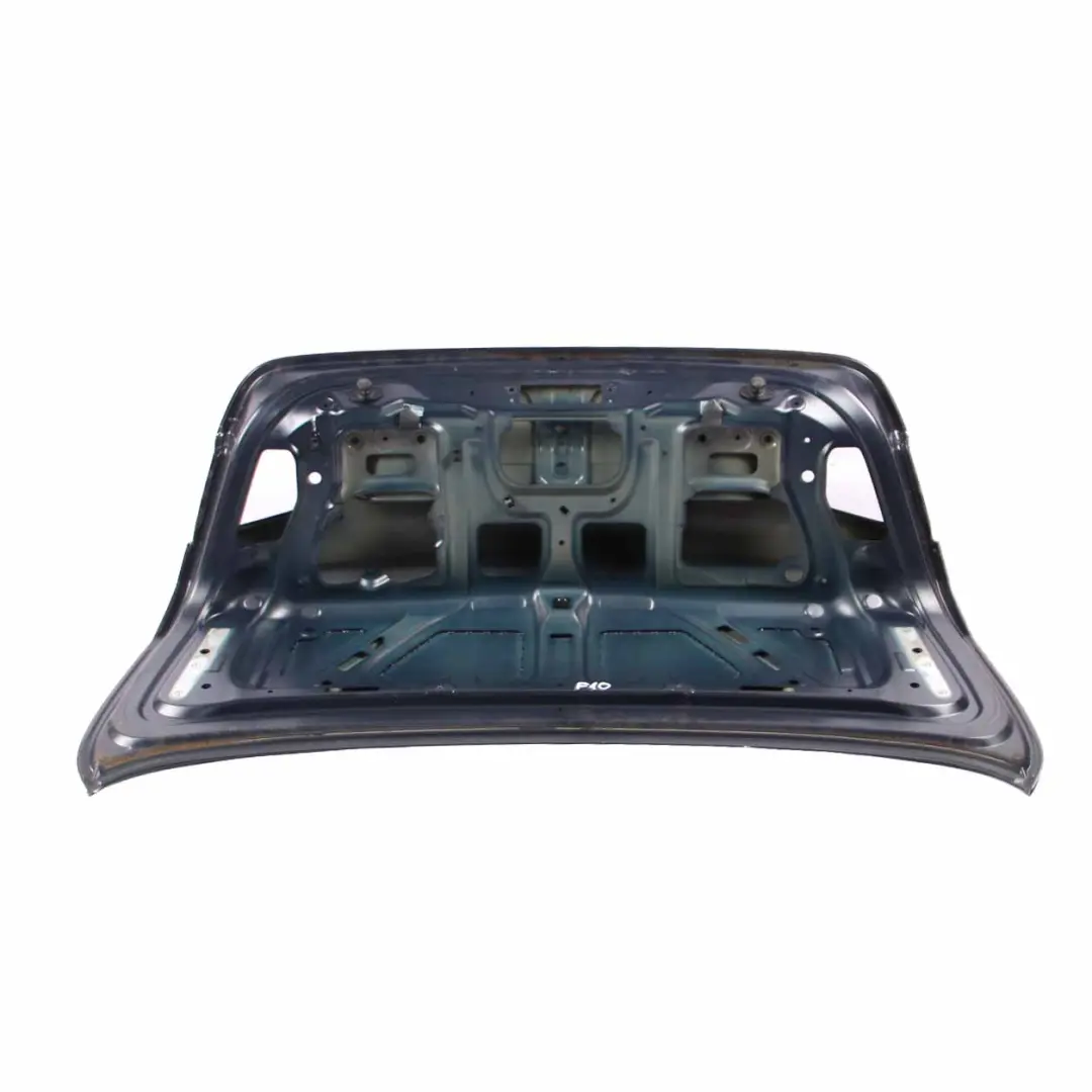 Trunk Boot Lid Tailgate Panel Imperial Blue Metallic - A89 to BMW F10 with Part number 7240552 BMW F10 Trunk Boot Lid Tailgate Panel Imperial Blue Metallic - A89 - SKU 7240552-IBB - Part number 7240552