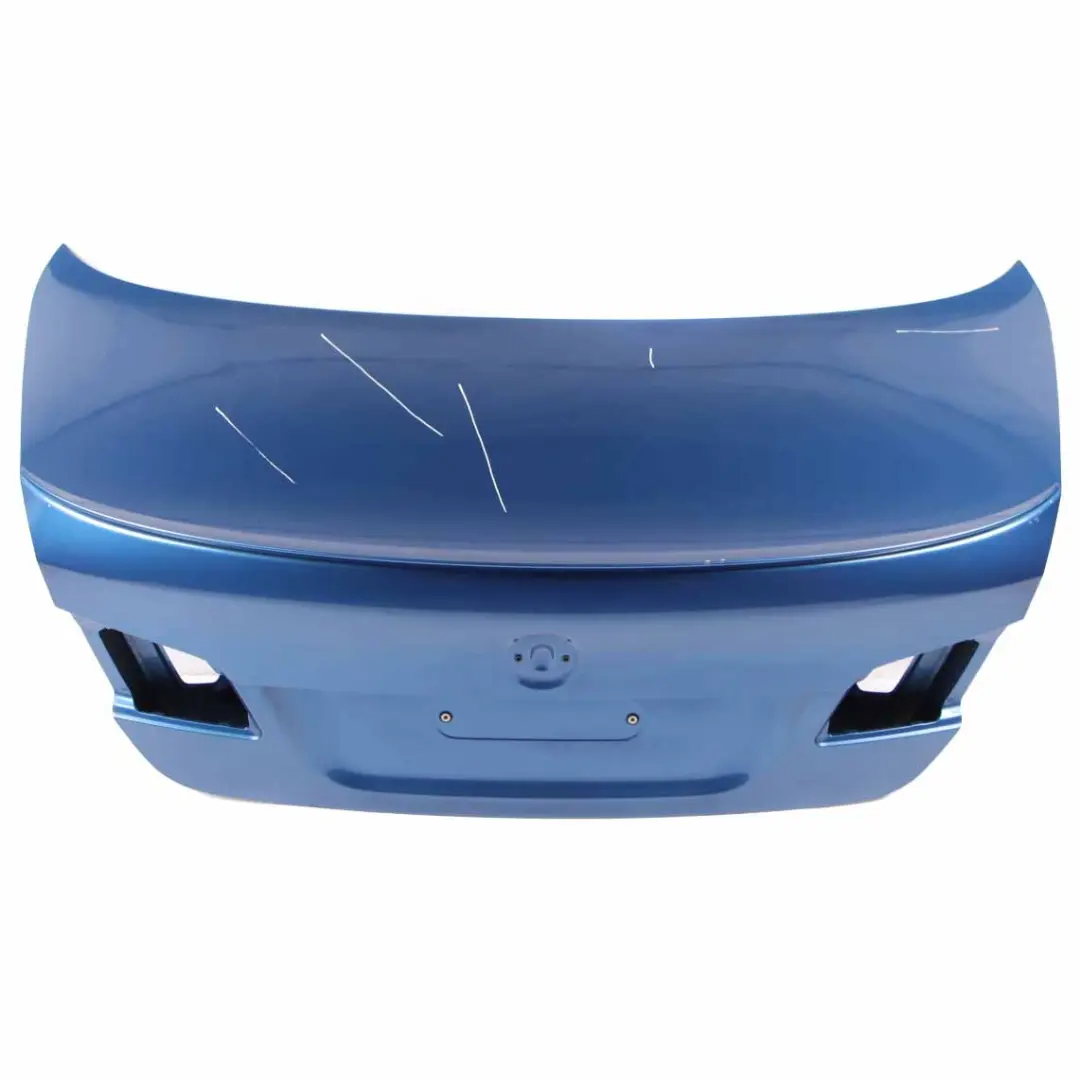 Trunk Boot Lid Tailgate Panel Monte Carlo Blue Metallic - B05 to BMW F10 with Part number 7240552 BMW F10 Trunk Boot Lid Tailgate Panel Monte Carlo Blue Metallic - B05 - SKU 7240552-MCB - Part number 7240552
