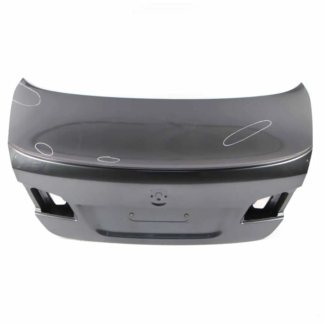 Trunk Boot Lid Tailgate Panel Mineralgrau Grey Metallic - B39 to BMW F10 with Part number 7240552 BMW F10 Trunk Boot Lid Tailgate Panel Mineralgrau Grey Metallic - B39 - SKU 7240552-MG - Part number 7240552