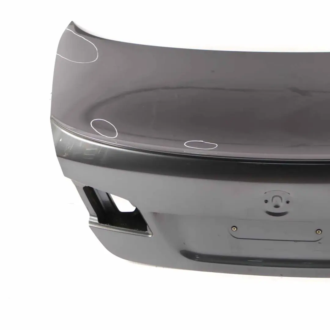 Trunk Boot Lid Tailgate Panel Mineralgrau Grey Metallic - B39 to BMW F10 with Part number 7240552 BMW F10 Trunk Boot Lid Tailgate Panel Mineralgrau Grey Metallic - B39 - SKU 7240552-MG - Part number 7240552