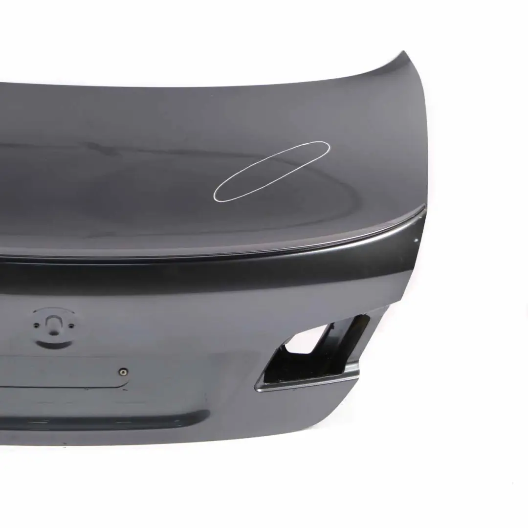 Trunk Boot Lid Tailgate Panel Mineralgrau Grey Metallic - B39 to BMW F10 with Part number 7240552 BMW F10 Trunk Boot Lid Tailgate Panel Mineralgrau Grey Metallic - B39 - SKU 7240552-MG - Part number 7240552