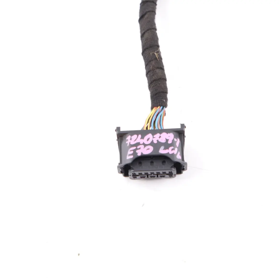 BMW X5 E70 LCI Headlight Lamp Light Front Left N/S Plug Socket Wiring - SKU 7240789-2 - Part number 7240789