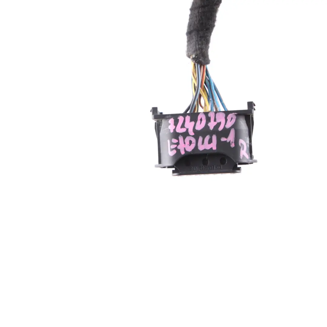 Headlight Lamp Light Front Right O/S Plug Socket Wiring to BMW X5 E70 LCI with Part number 7240790 BMW X5 E70 LCI Headlight Lamp Light Front Right O/S Plug Socket Wiring - SKU 7240790-3 - Part number 7240790