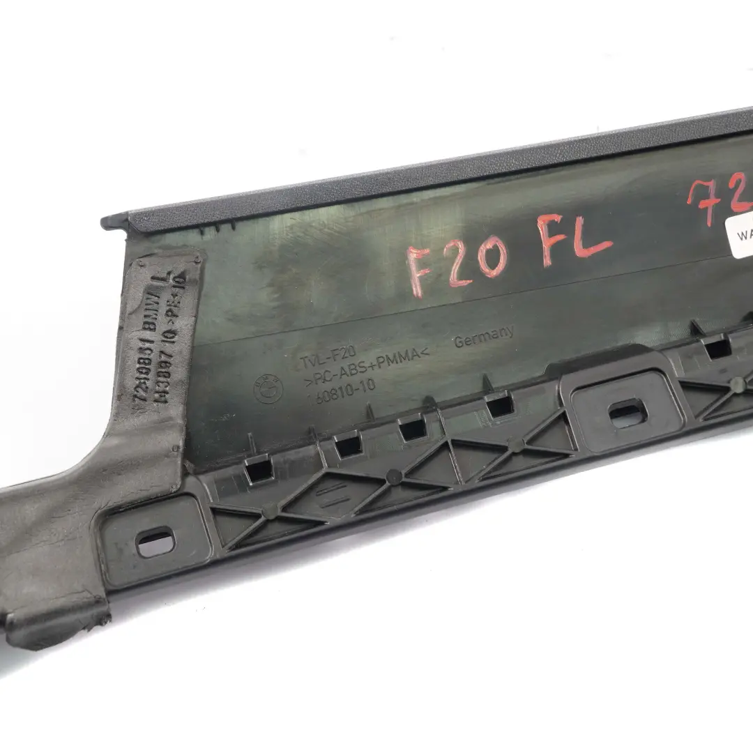 BMW F20 Cover Column B Door Front Left N/S Black - SKU 7240863 - Part number 7240863