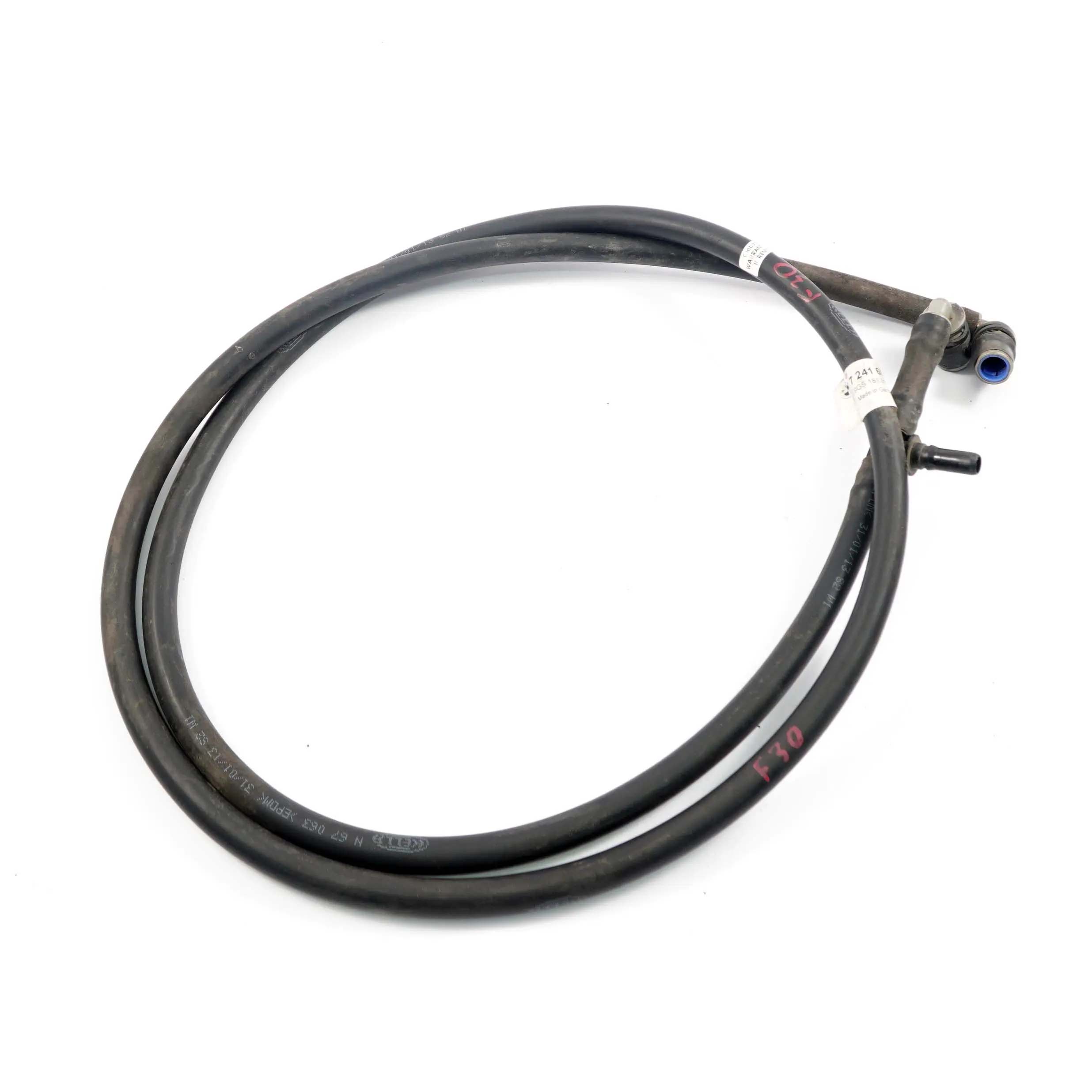 BMW F30 F31 F80 M3 LCI Hose Line Headlight Cleaning System 7241690