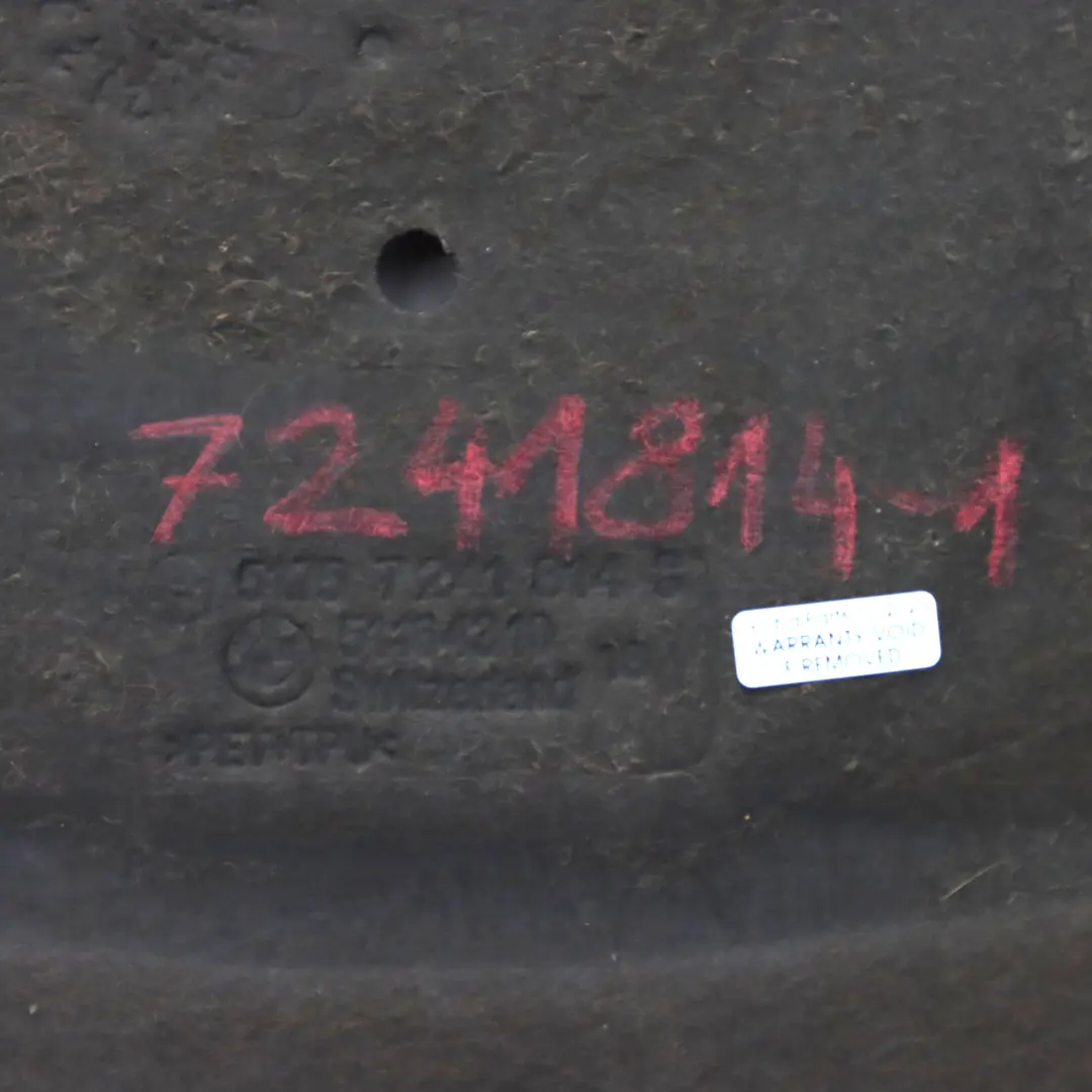 BMW F20 F21 F30 Motor Bajo el capó Escudo Pantalla de Protección - SKU 7241814-4 - Número de pieza 7241814
