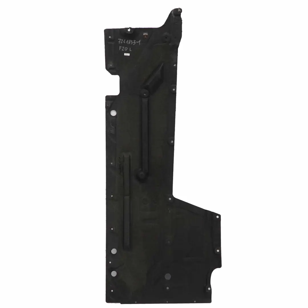 Lado Izquierdo Protector De bajos Panel para BMW F20 F30 F32 con número de pieza 7241833 BMW F20 F30 F32 Lado Izquierdo Protector De bajos Panel - SKU 7241833-1 - Número de pieza 7241833