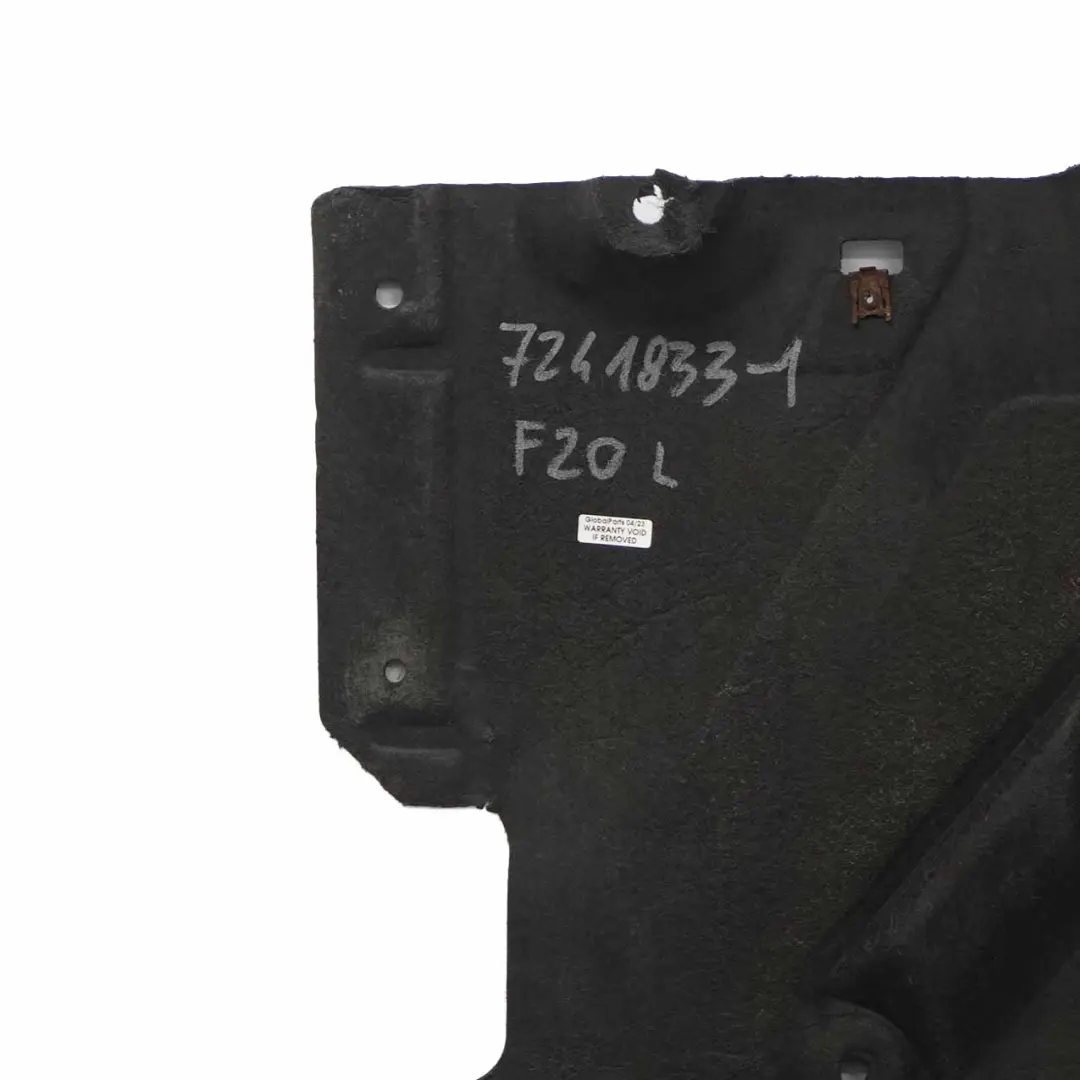 BMW F20 F30 F32 Unterbodenverkleidung Seitlich Abdeckung Links - SKU 7241833-1 - Teilenummer 7241833