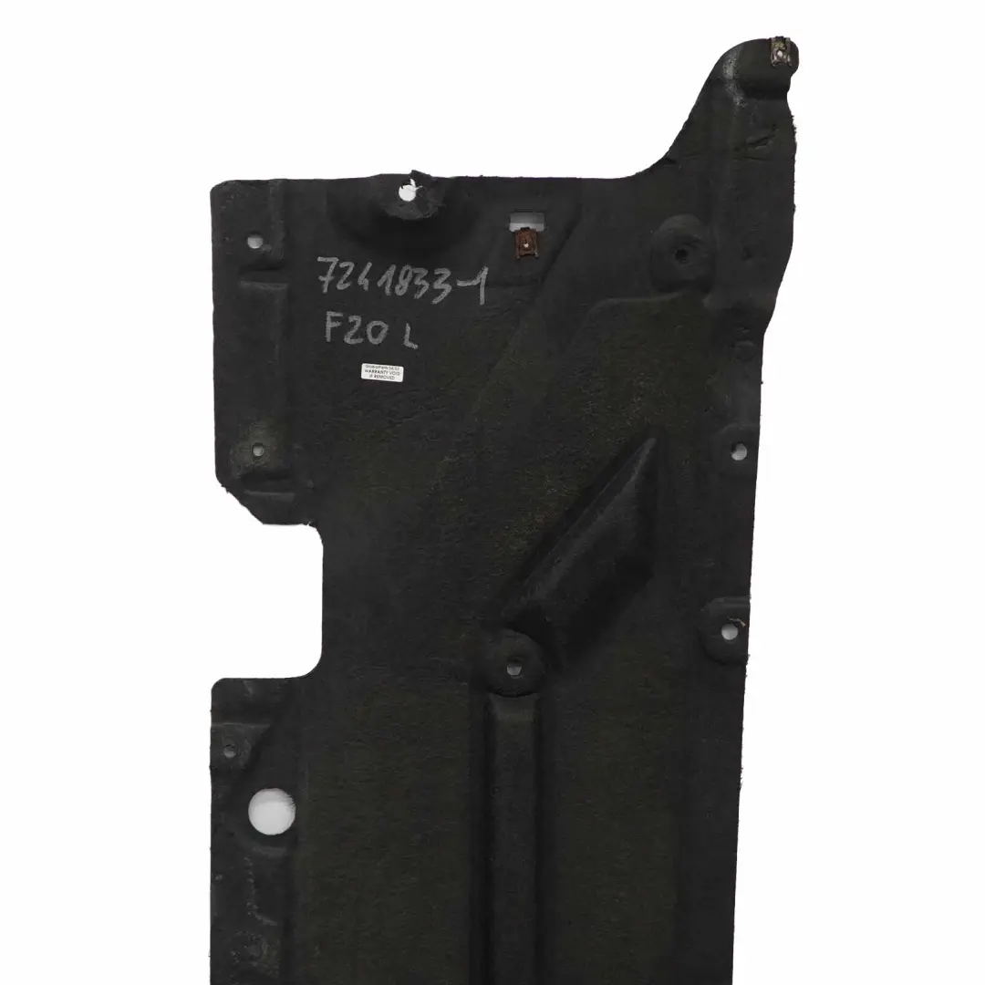 Left Side N/S Underbody Guard Shield Trim Panel to BMW 1 3 4 F20 F30 F32 with Part number 7241833 BMW 1 3 4 F20 F30 F32 Left Side N/S Underbody Guard Shield Trim Panel - SKU 7241833-1 - Part number 7241833
