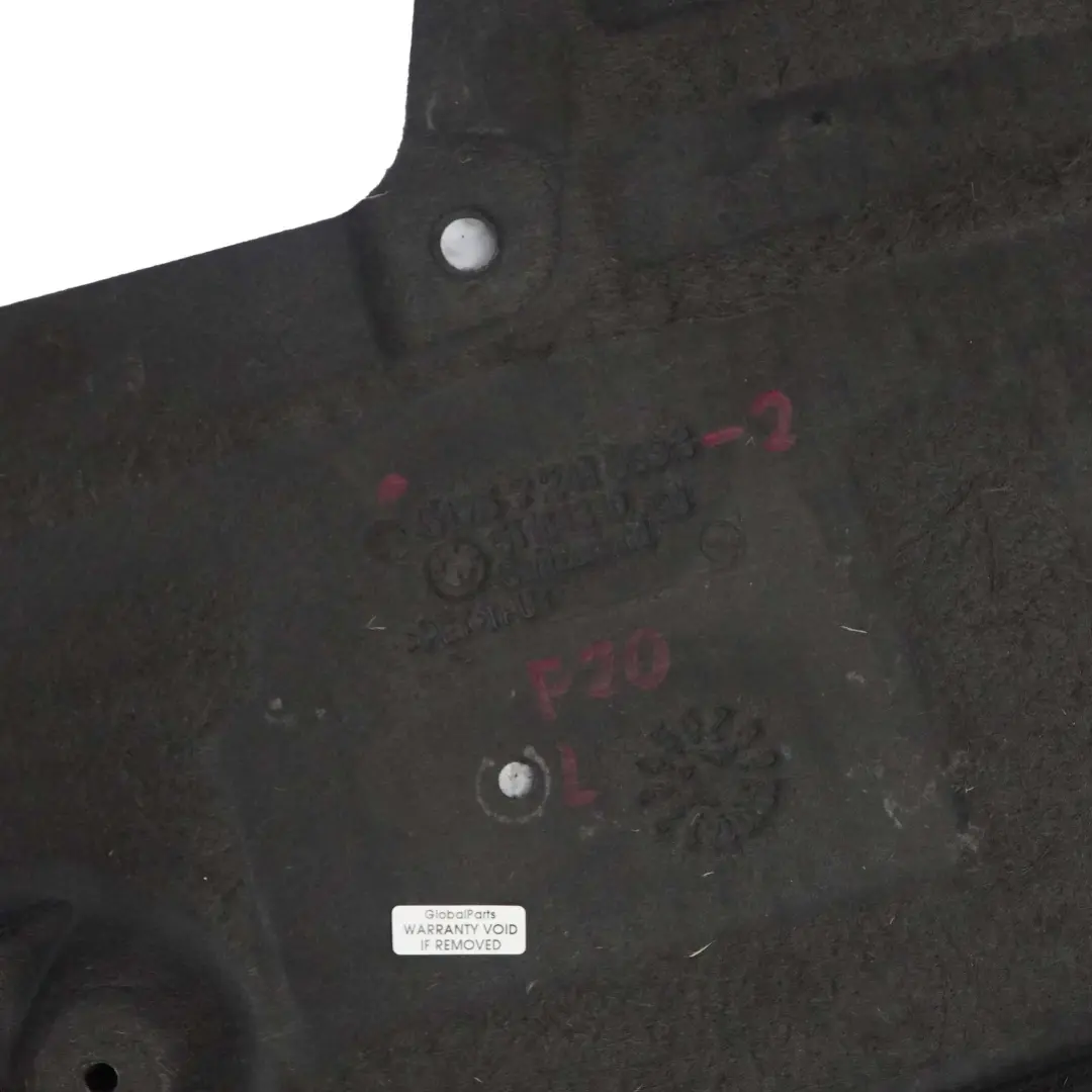 Osłona Płyta Podwozia Lewa do BMW F20 F30 o numerze 7241833 BMW F20 F30 Osłona Płyta Podwozia Lewa - SKU 7241833-3 - Numer Części 7241833