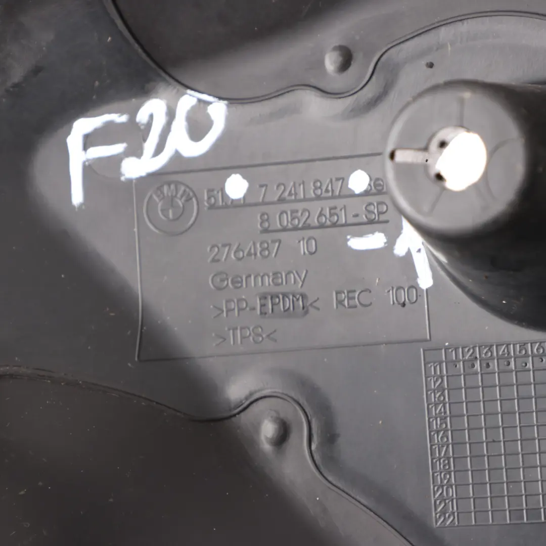 Radkasten Deflektor Lippe Links Radkastenabdeckung für BMW F20 F21 LCI mit Teilenummer 7241847 BMW F20 F21 LCI Radkasten Deflektor Lippe Links Radkastenabdeckung - SKU 7241847-1 - Teilenummer 7241847