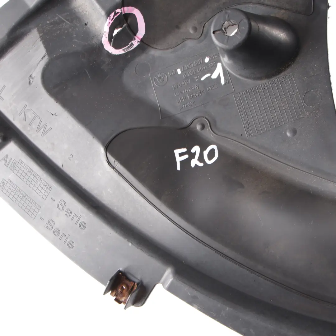 Abdeckung Radhaus Stoßstange Vorne Links für BMW F20 F21 LCI mit Teilenummer 7241847 BMW F20 F21 LCI Abdeckung Radhaus Stoßstange Vorne Links - SKU 7241847 - Teilenummer 7241847