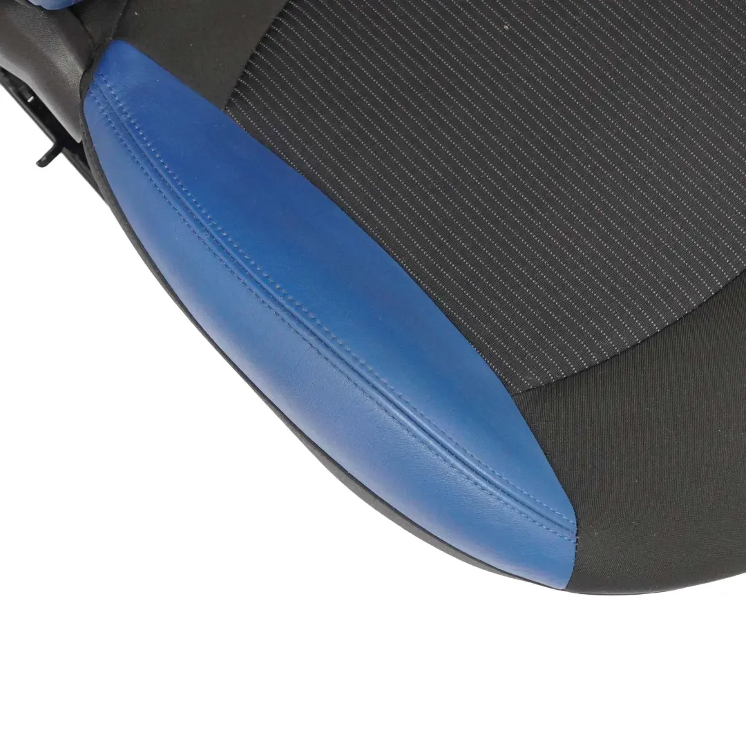  Sedile Anteriore Mini R56 Sinistro Sport Mezza Pelle Nero Pacifico-Blu Interno - SKU 7242357-1 - Numero di parte 7242357