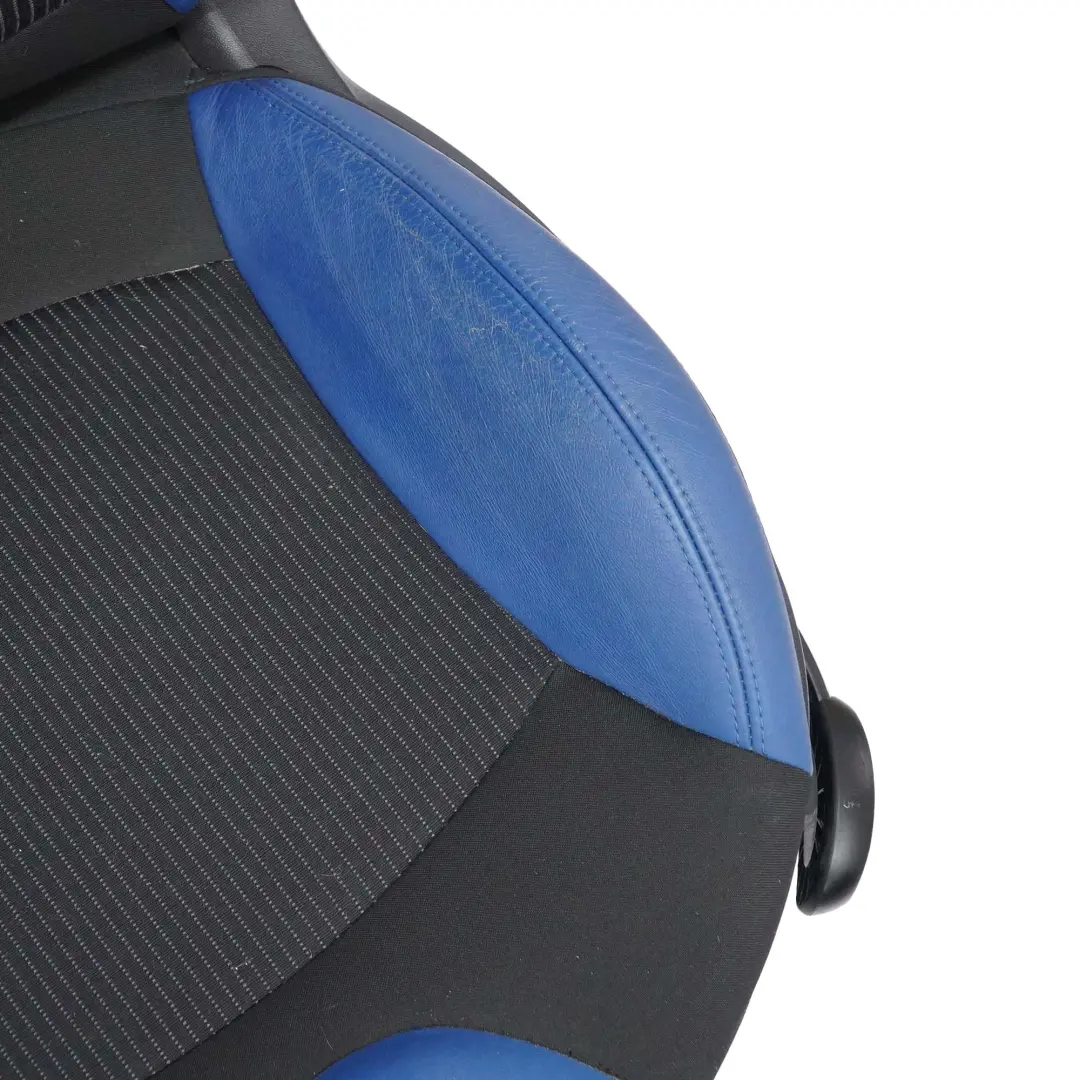 Sportsitz Sitz Links Lehne Stoff Leder Blau für Mini Cooper One R55 R56 R57 mit Teilenummer 7242357 Mini Cooper One R55 R56 R57 Sportsitz Sitz Links Lehne Stoff Leder Blau - SKU 7242357-1 - Teilenummer 7242357