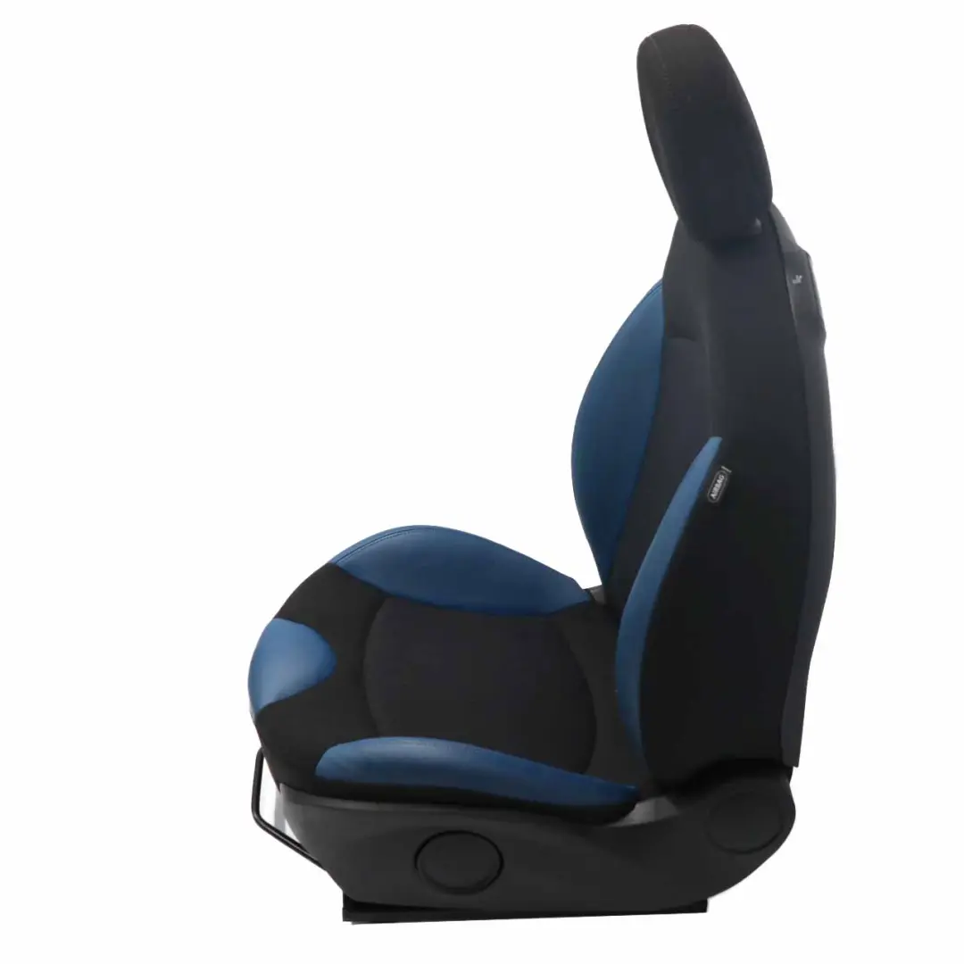 Sportsitz Sitz Links Lehne Stoff Leder Blau für Mini Cooper One R55 R56 R57 mit Teilenummer 7242357 Mini Cooper One R55 R56 R57 Sportsitz Sitz Links Lehne Stoff Leder Blau - SKU 7242357-2 - Teilenummer 7242357