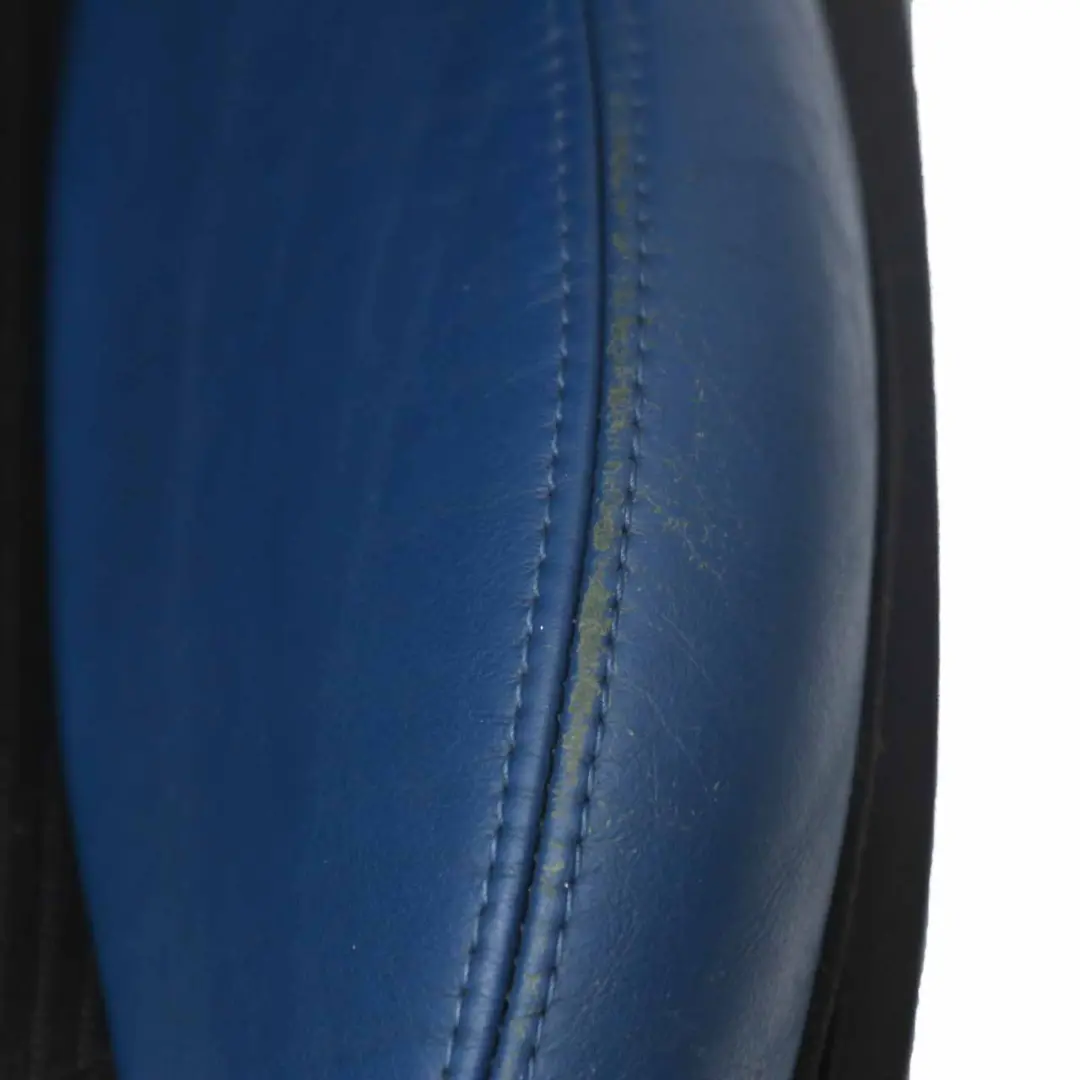 Mini Cooper One R55 R56 R57 Sportsitz Sitz Links Lehne Stoff Leder Blau - SKU 7242357-2 - Teilenummer 7242357