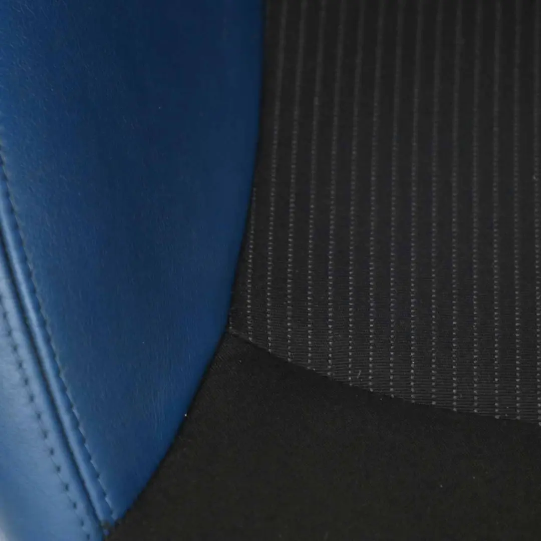 Front Seat Mini R56 R57 Left N/S Sport Half Leather Black Pacific-Blue Interior  - SKU 7242357-2 - Part number 7242357