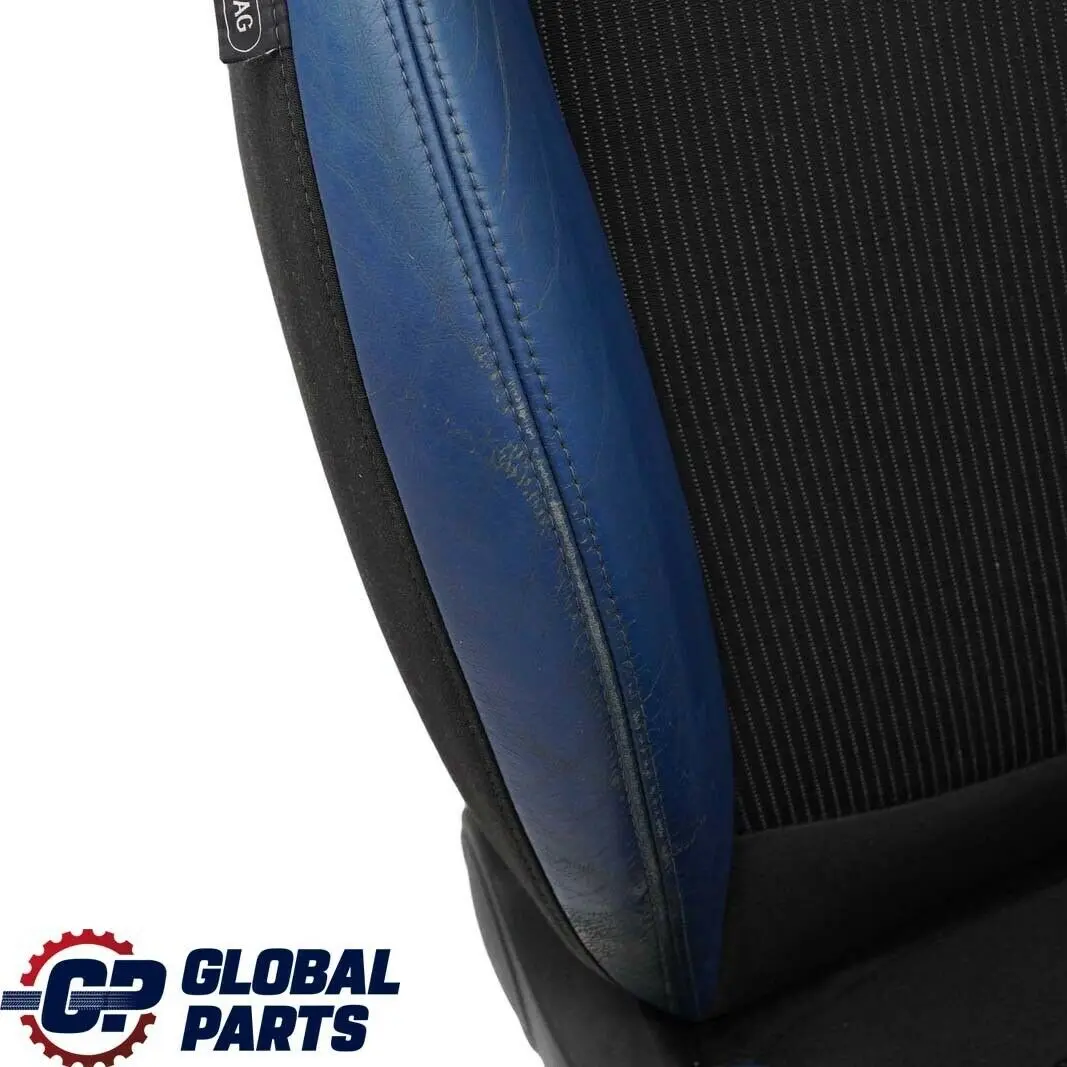 Sportsitz Sport Sitz Lehne Stoff / Leder Vorne Rechts Blau für Mini Cooper R56 R57 mit Teilenummer 7242358 Mini Cooper R56 R57 Sportsitz Sport Sitz Lehne Stoff / Leder Vorne Rechts Blau - SKU 7242358-2 - Teilenummer 7242358
