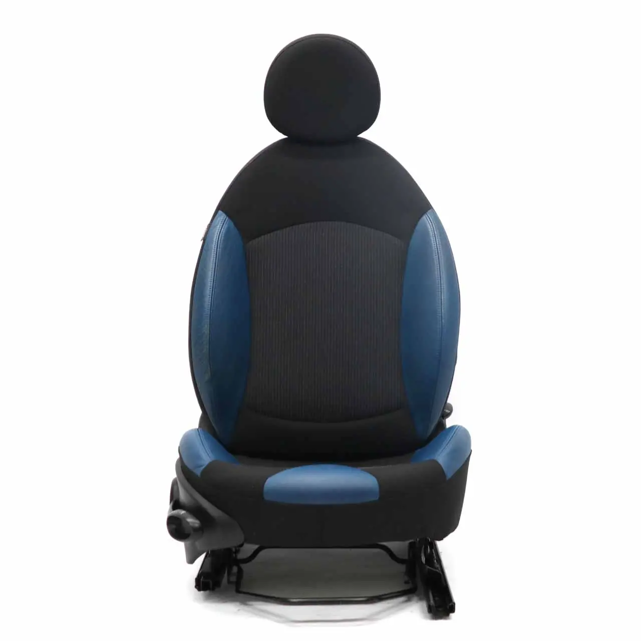 Asiento Delantero Mini Cooper One R56 R57 Sport Derecho Tela Cuero Negro Azul
