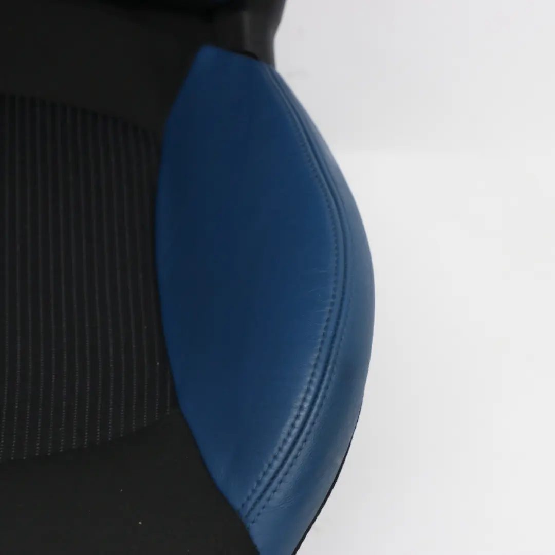 Mini Cooper R56 R57 Sportsitz Sport Sitz Lehne Stoff / Leder Vorne Rechts Blau - SKU 7242358 - Teilenummer 7242358