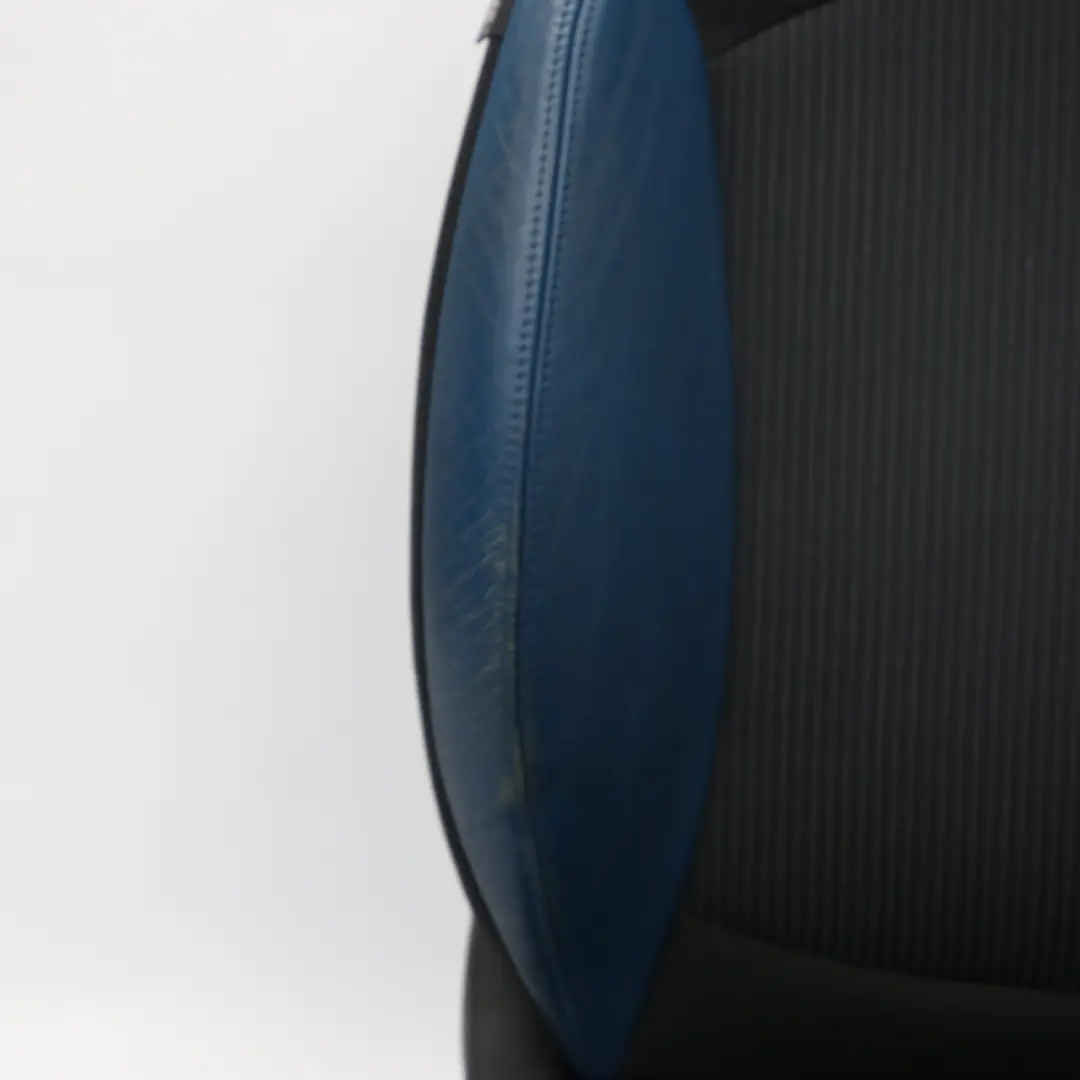 MINI R56 R57 Fotel Prawy Półskóra Sport Niebieski - SKU 7242358 - Numer Części 7242358