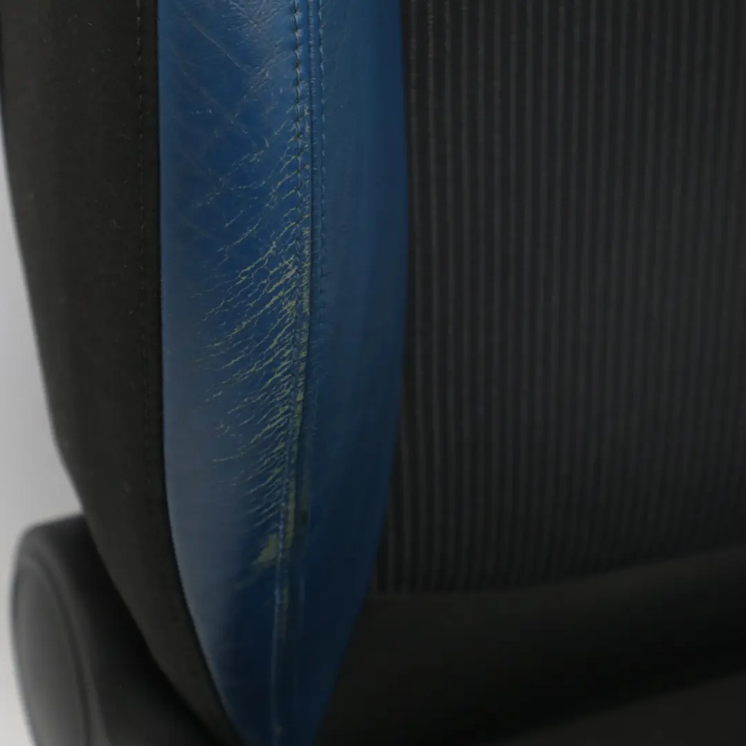 Sportsitz Sport Sitz Lehne Stoff / Leder Vorne Rechts Blau für Mini Cooper R56 R57 mit Teilenummer 7242358 Mini Cooper R56 R57 Sportsitz Sport Sitz Lehne Stoff / Leder Vorne Rechts Blau - SKU 7242358 - Teilenummer 7242358