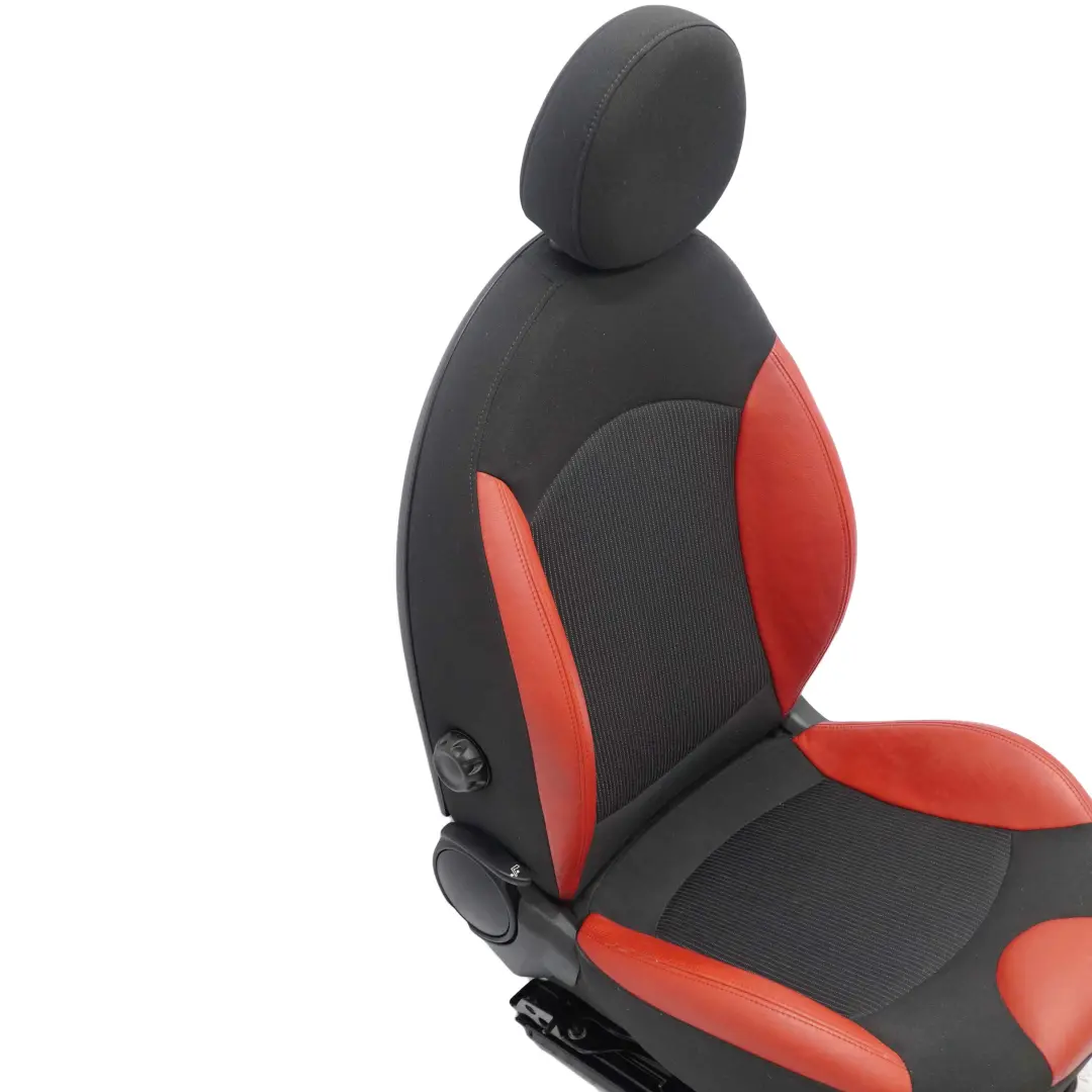 Sportsitz Sitz Vorne Links Lehne Stoff / Leder Rot für Mini Cooper One R55 R56 R57 mit Teilenummer 7242359 Mini Cooper One R55 R56 R57 Sportsitz Sitz Vorne Links Lehne Stoff / Leder Rot - SKU 7242359-1 - Teilenummer 7242359