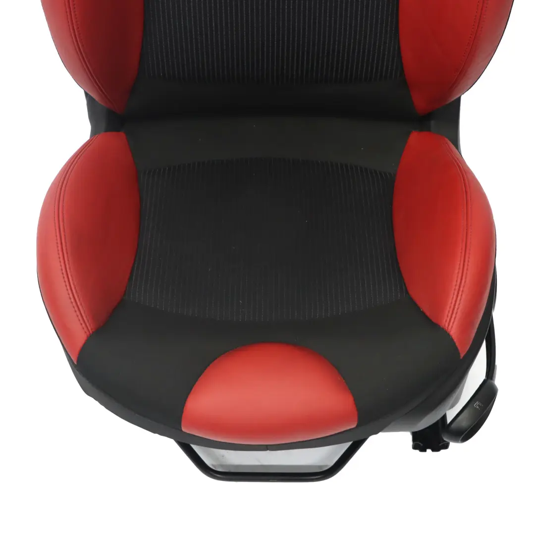 Tela / Cuero Rojo Asiento Delantero Izquierdo Calefactado para Mini Cooper R56 Sport con número de pieza 7242359 Mini Cooper R56 Sport Tela / Cuero Rojo Asiento Delantero Izquierdo Calefactado - SKU 7242359-2 - Número de pieza 7242359