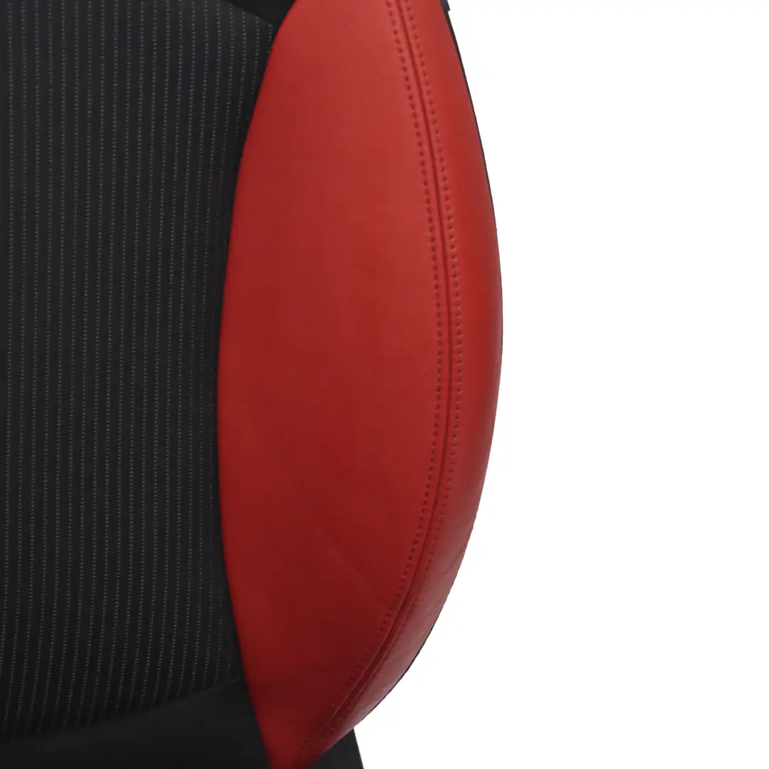 Mini Cooper R56 Sport Tessuto / Pelle Rossa Sedile Anteriore Sinistro Riscaldato - SKU 7242359-2 - Numero di parte 7242359