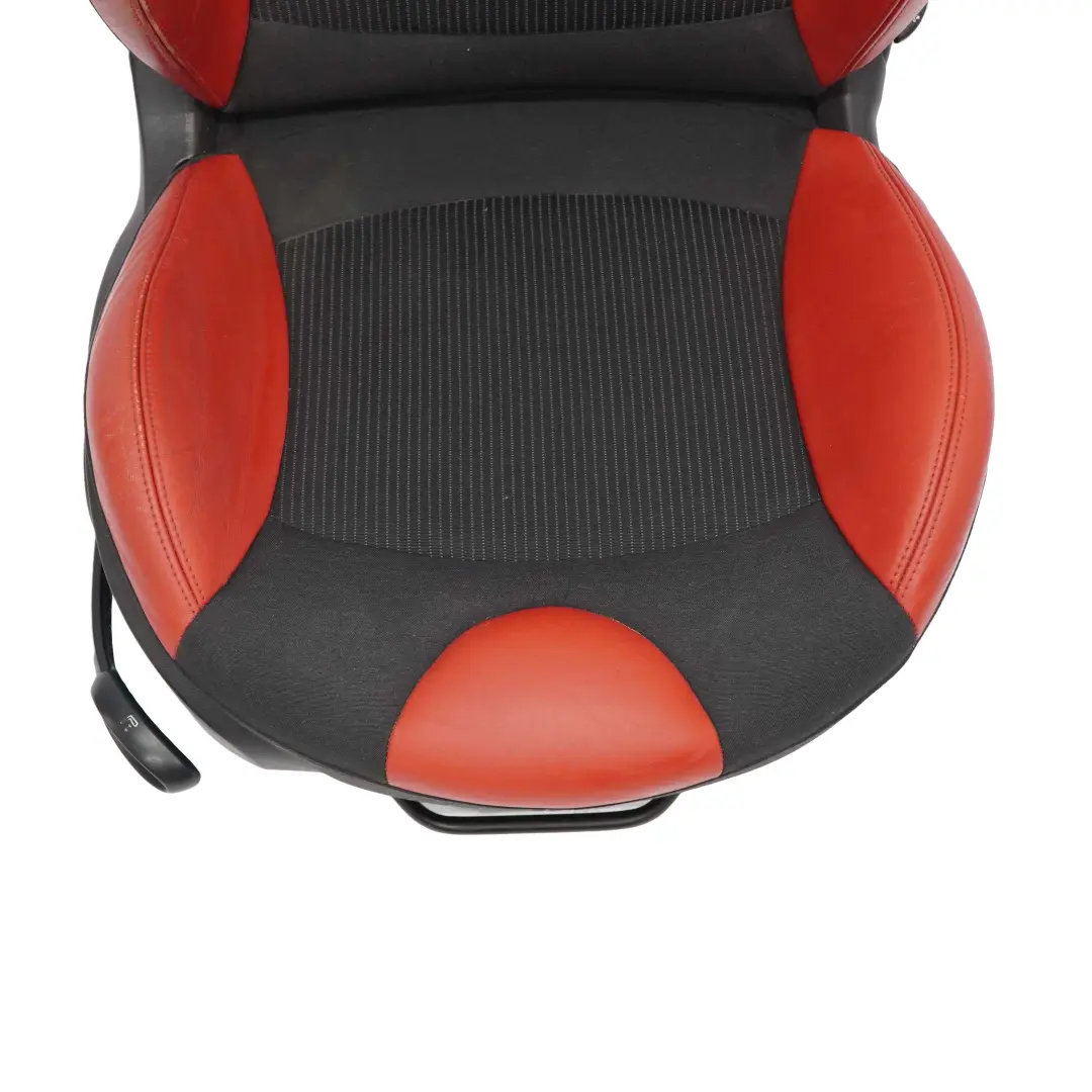 Mini R55 R56 Sport Tela Rojo Cuero Delantero Derecho Asiento con Calefaccion - SKU 7242360-2 - Número de pieza 7242360