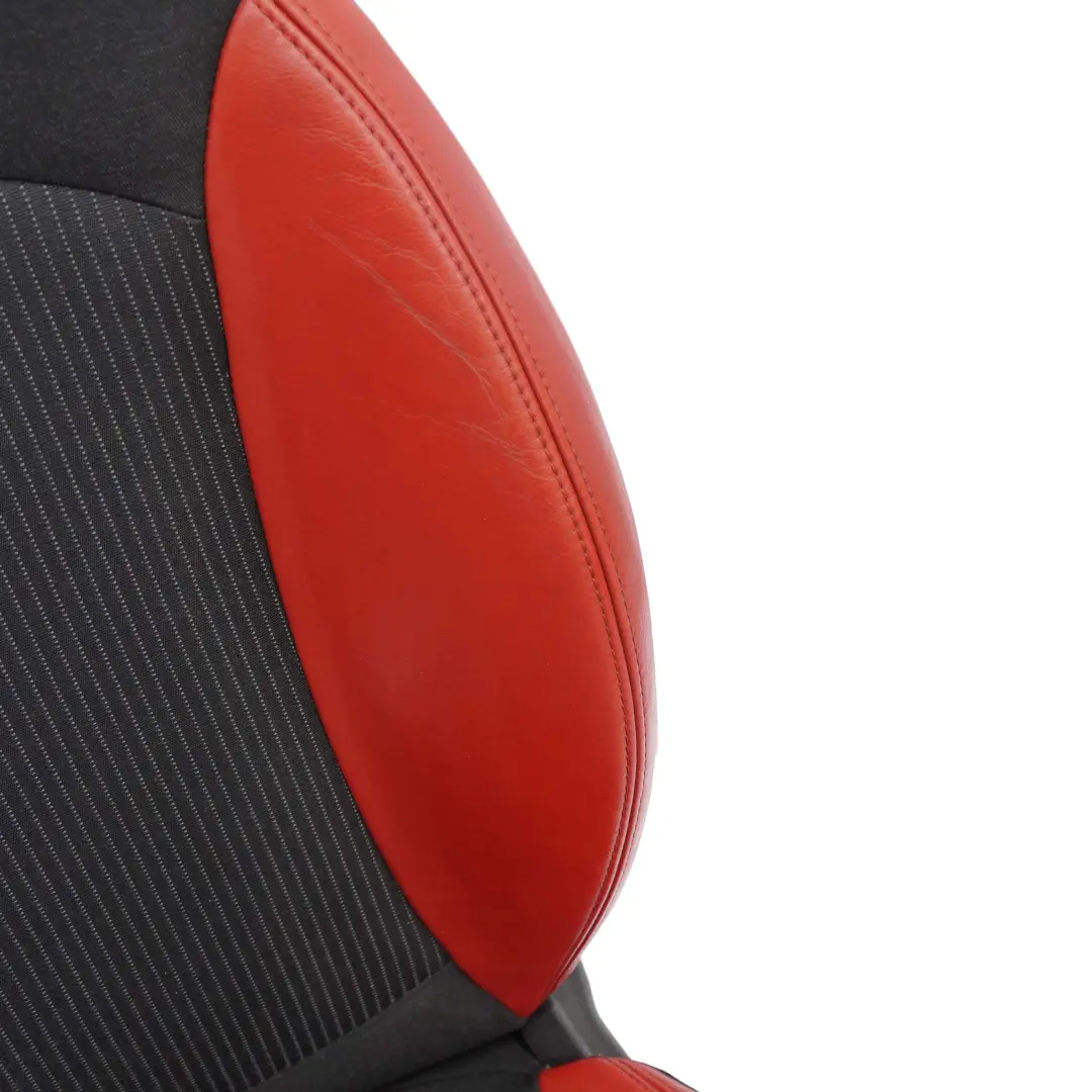 Mini Cooper R56 R57 Heizung Sportsitz Sitz Vorne Rechts Lehne Stoff / Leder Rot - SKU 7242360-2 - Teilenummer 7242360