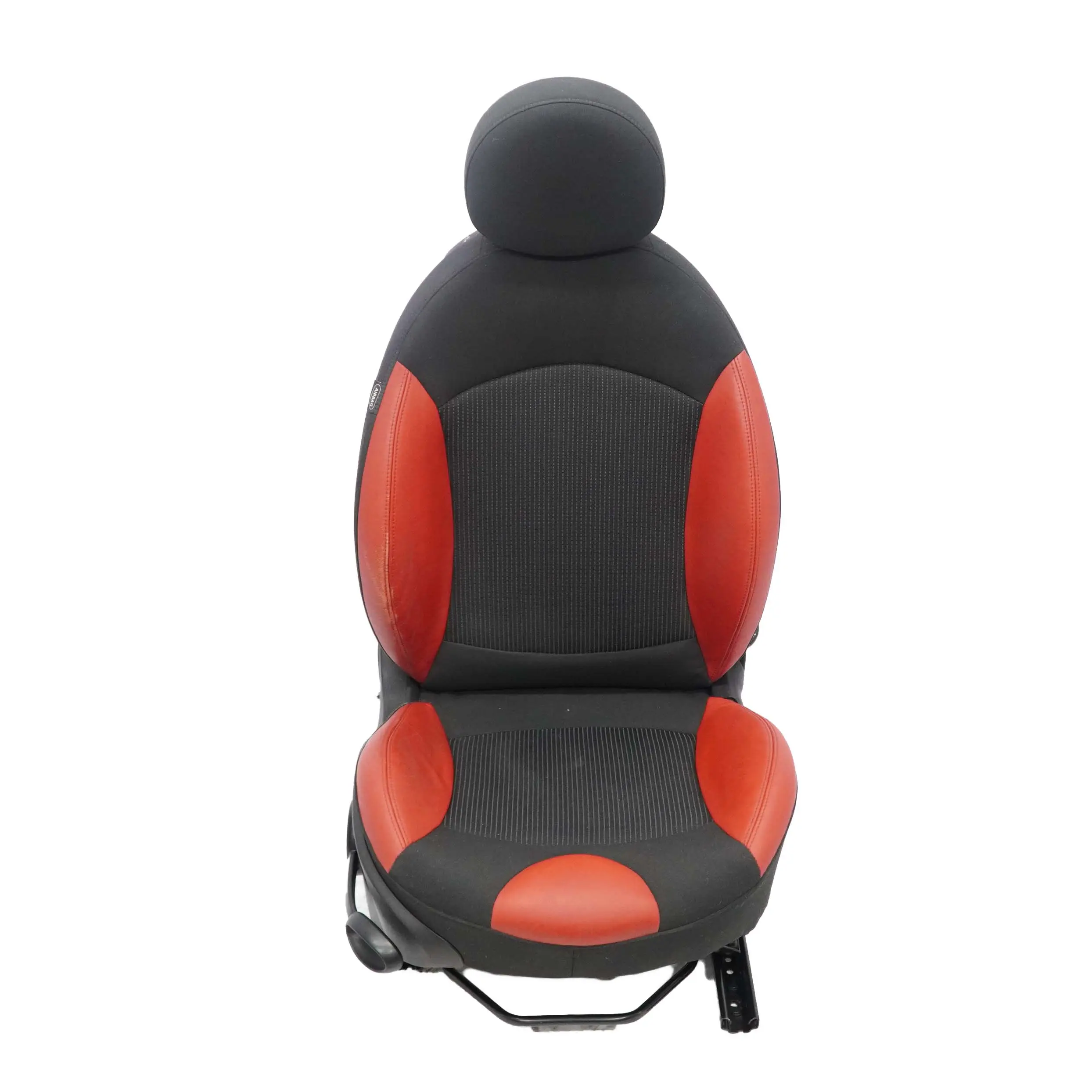 Mini R56 Housse de siège avant sport Coussin droit Coq rouge 7242360