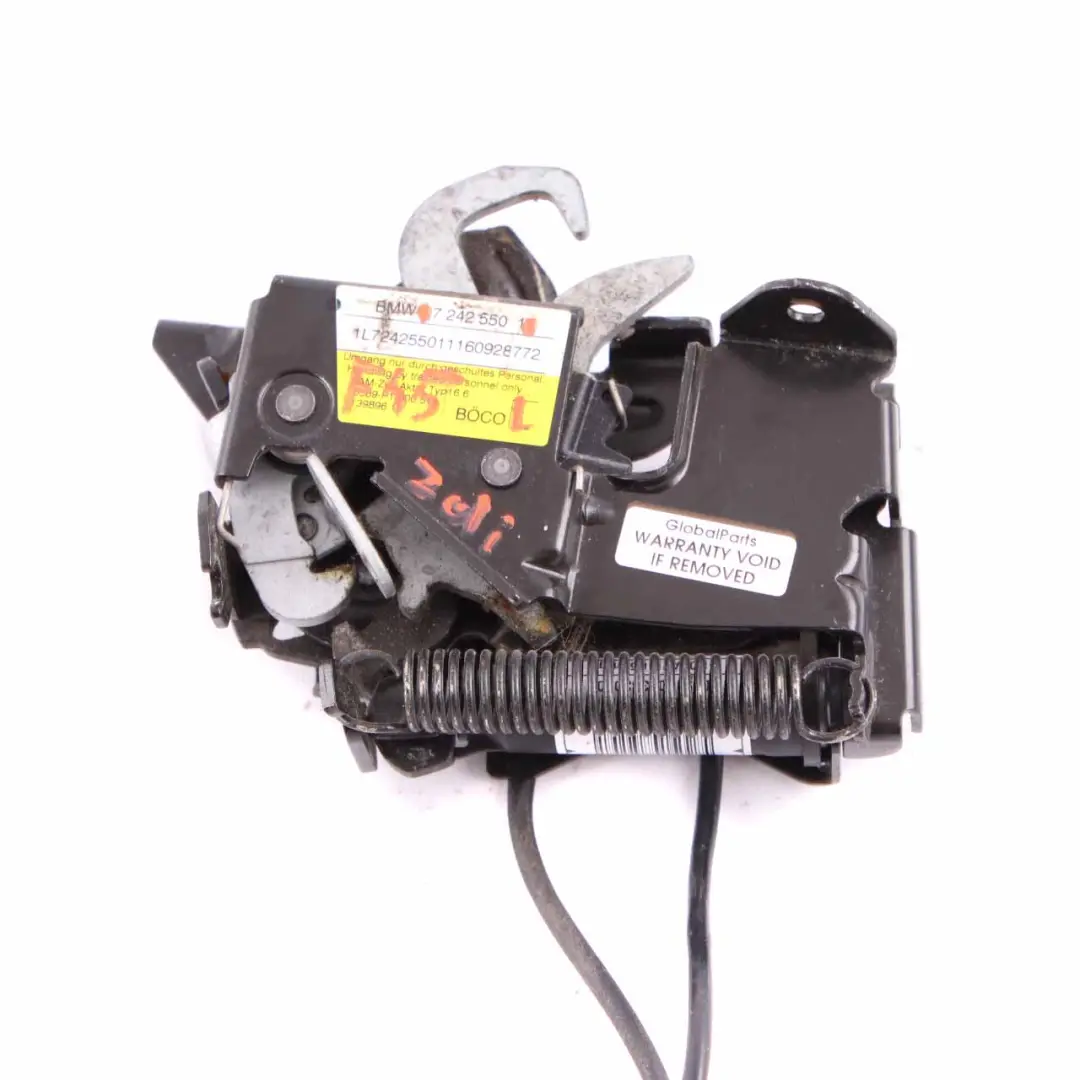 BMW F45 Hood Bonnet Lock Left N/S Active Pedestrian Protection Unit PTS - SKU 7242550 - Part number 7242550