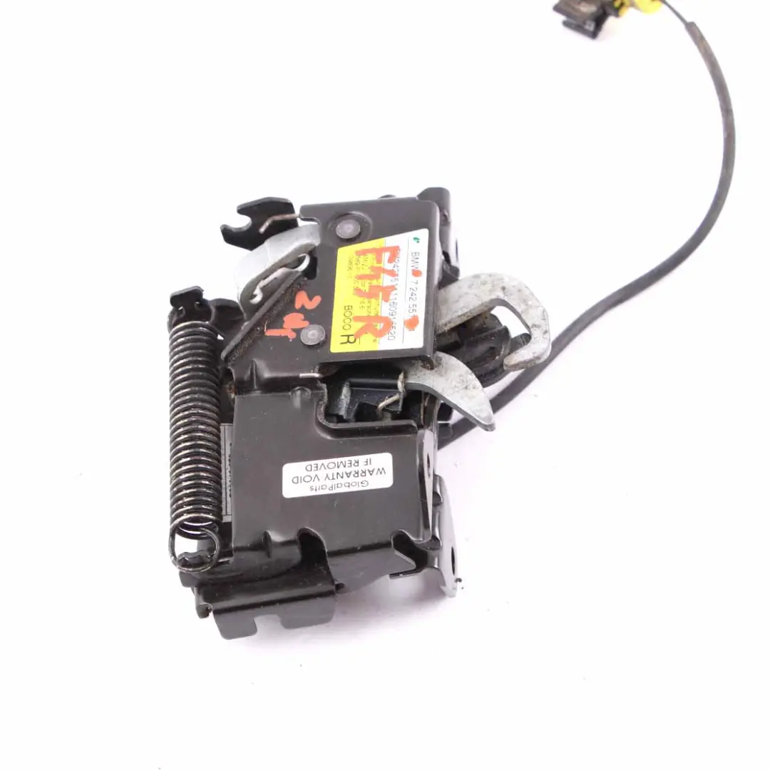 Blocco cofano destro Unità di protezione attiva per pedoni PTS per BMW F45 con numero di parte 7242551 BMW F45 Blocco cofano destro Unità di protezione attiva per pedoni PTS - SKU 7242551 - Numero di parte 7242551