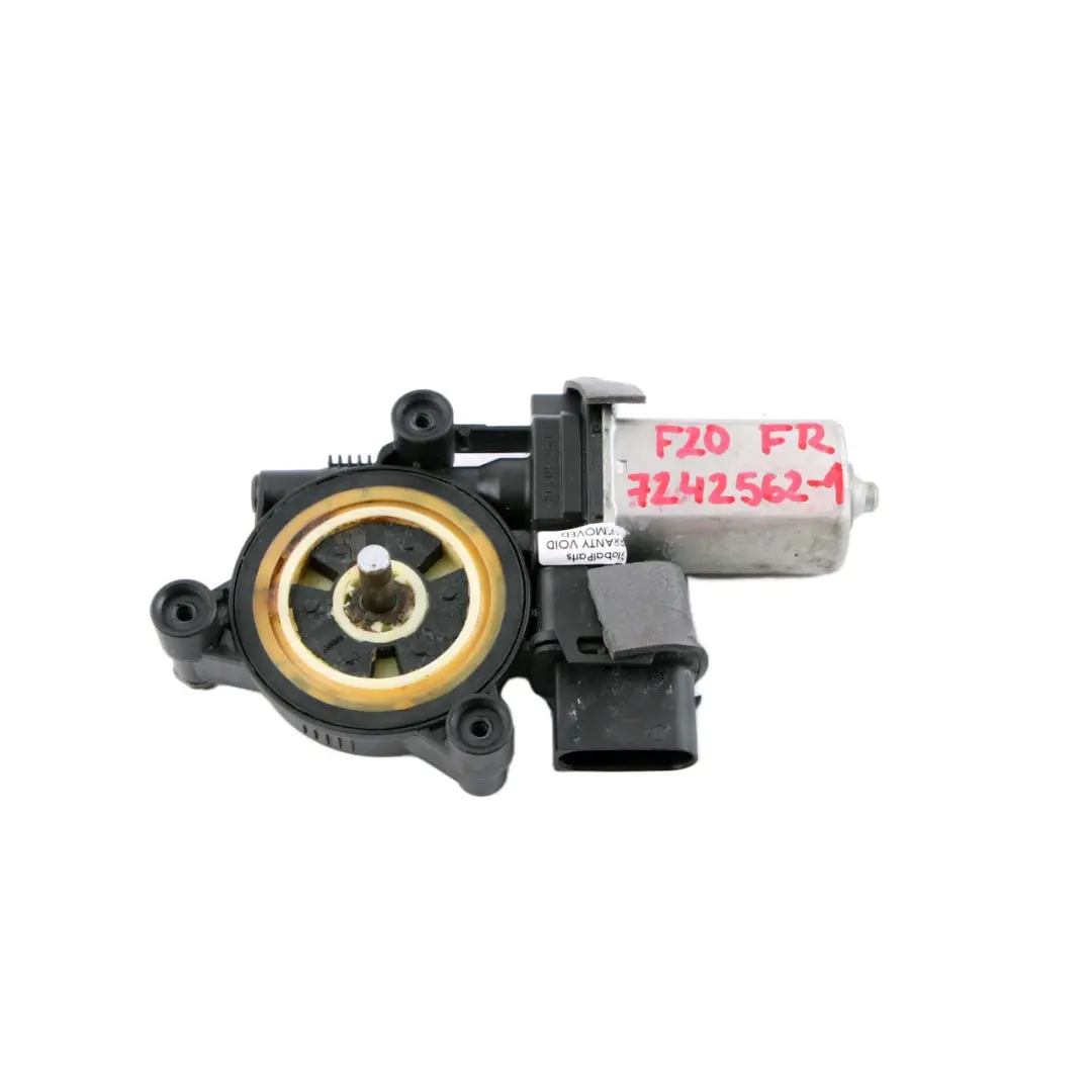 Front Right Door Window Lifter Motor Drive 7406624 to BMW F20 with Part number 7242562 BMW F20 Front Right Door Window Lifter Motor Drive 7406624 - SKU 7242562-1 - Part number 7242562