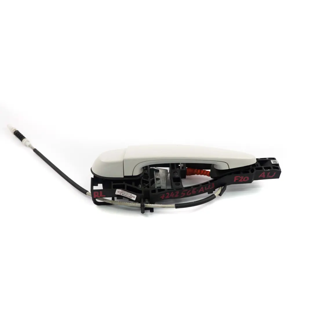 Kompletter Haltegriff Hinten Links Alpinweiss III 300 für BMW 1 er 3 F20 LCI mit Teilenummer 7242566 BMW 1 er 3 F20 LCI Kompletter Haltegriff Hinten Links Alpinweiss III 300 - SKU 7242566-AW3 - Teilenummer 7242566