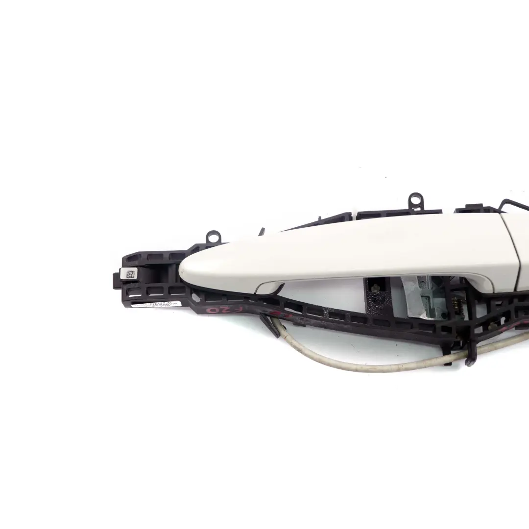 BMW 1 Series 4 F20 LCI Rear Right Grab Handle O/S Alpinweiss Alpine White 300 - SKU 7242566-AW4 - Part number 7242566