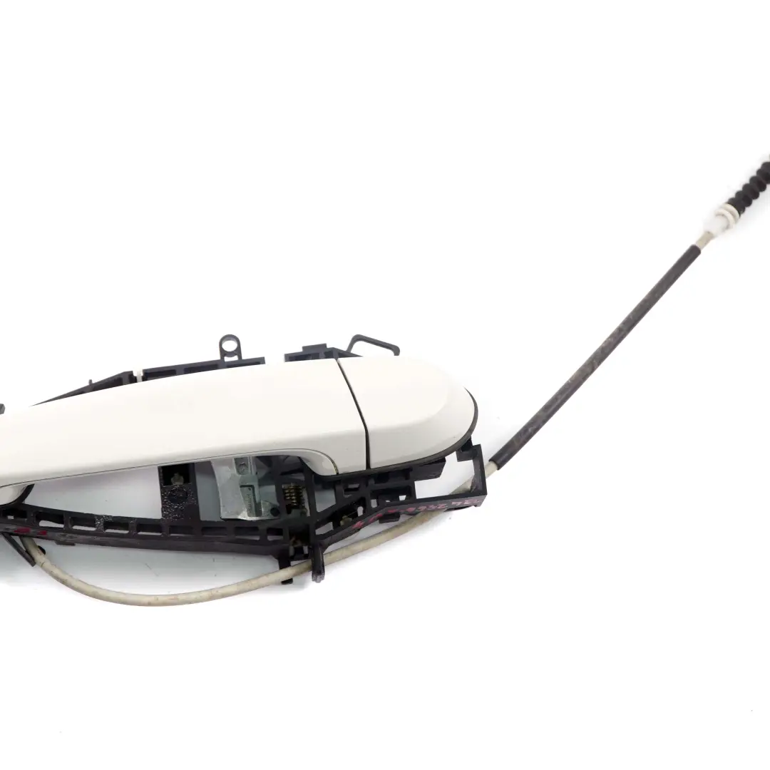 BMW 1 Series 4 F20 LCI Rear Right Grab Handle O/S Alpinweiss Alpine White 300 - SKU 7242566-AW4 - Part number 7242566