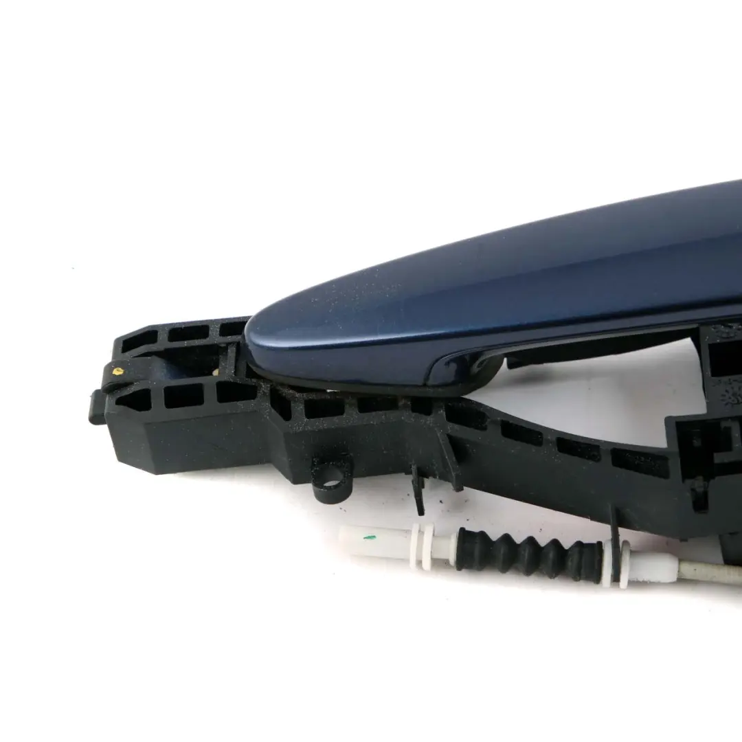 Grab Handle Left N/S Tiefseeblau Deep Sea Blue A76 to BMW F20 LCI Rear with Part number 7242566 BMW F20 LCI Rear Grab Handle Left N/S Tiefseeblau Deep Sea Blue A76 - SKU 7242566-DSB1 - Part number 7242566