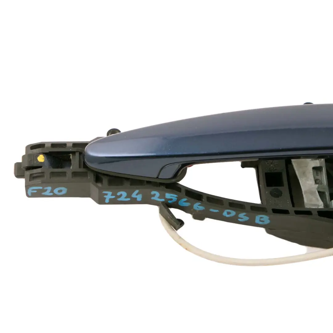 BMW F20 LCI Haltegriff Hinten Rechts O/S Tiefseeblau A76 - SKU 7242566-DSB - Teilenummer 7242566
