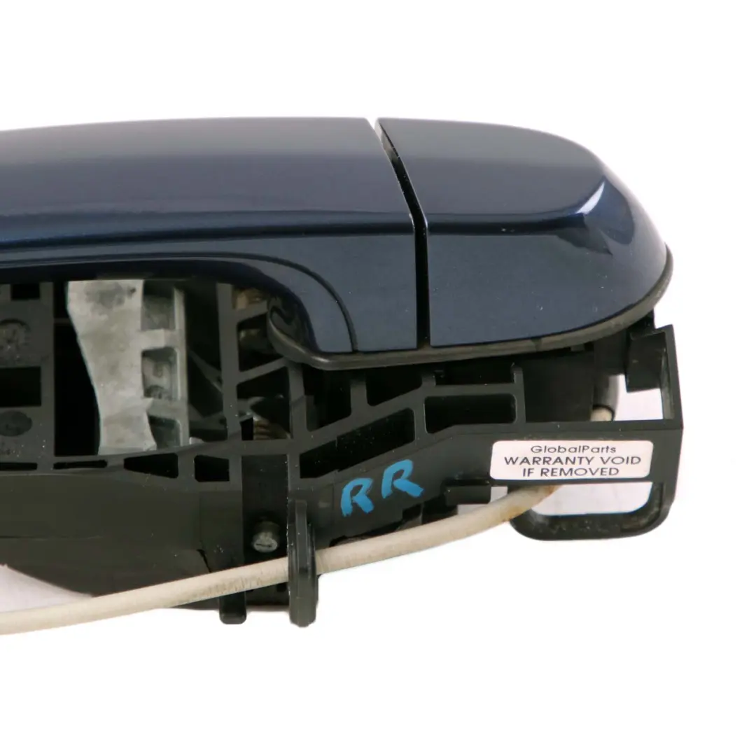 BMW F20 LCI Asidero Trasero Derecho O/S Tiefseeblau Deep Sea Blue A76 - SKU 7242566-DSB - Número de pieza 7242566