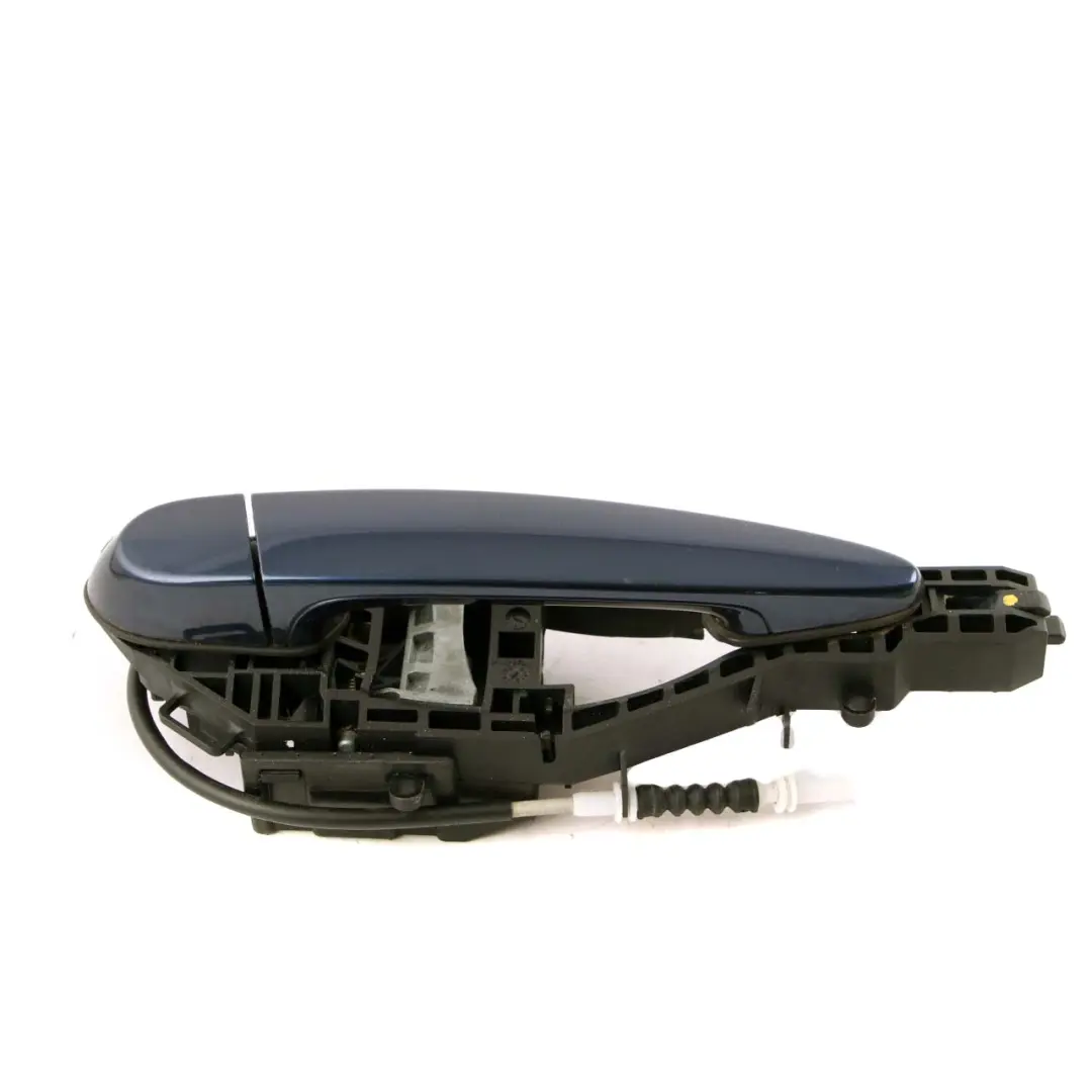 Asidero Trasero Derecho O/S Tiefseeblau Deep Sea Blue A76 para BMW F20 LCI con número de pieza 7242566 BMW F20 LCI Asidero Trasero Derecho O/S Tiefseeblau Deep Sea Blue A76 - SKU 7242566-DSB - Número de pieza 7242566