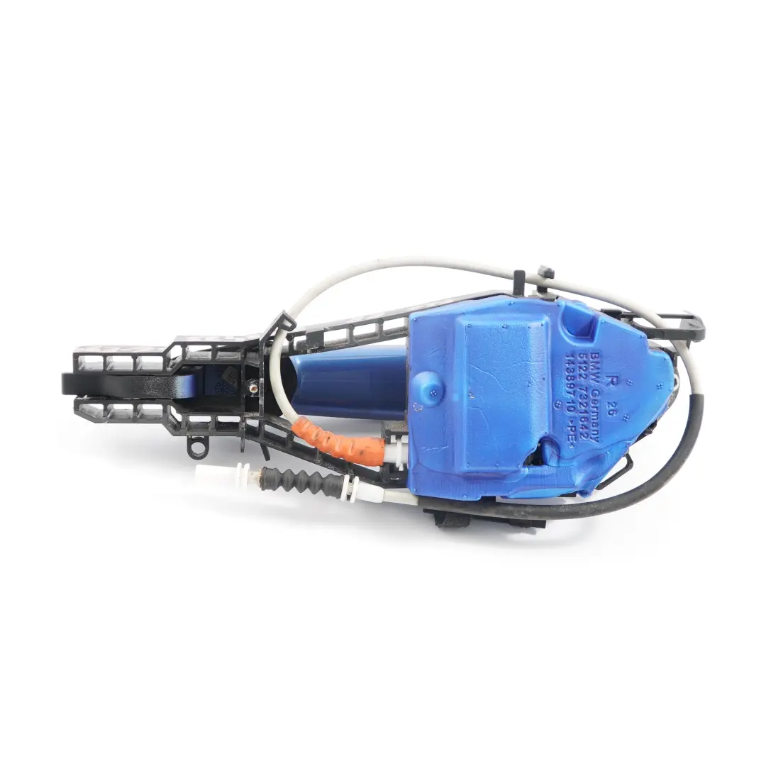 BMW F20 Complete Grab Handle Rear Left N/S Estorilblau Estoril Blue - B45 - SKU 7242566-EB1 - Part number 7242566