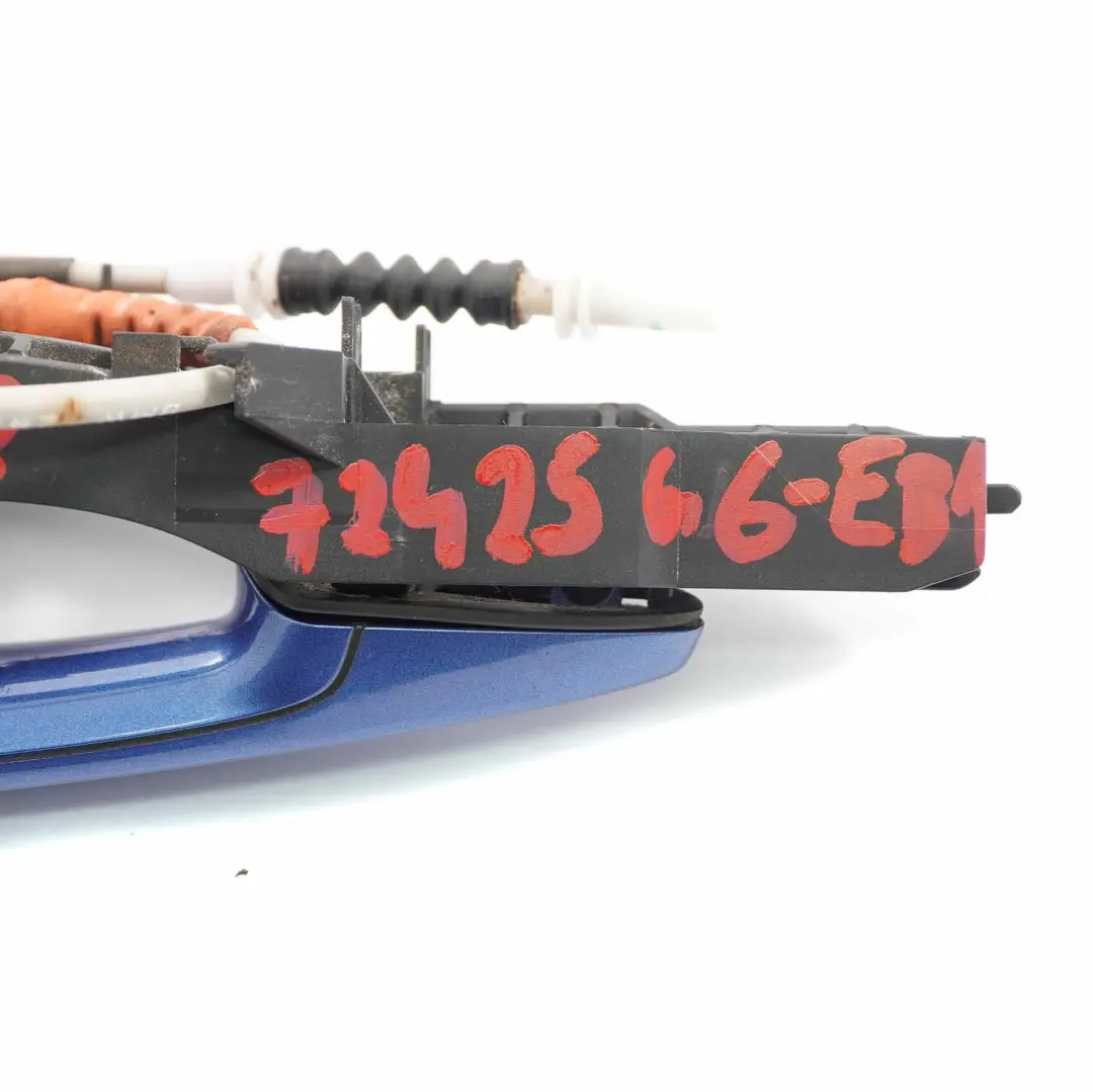 BMW F20 Complete Grab Handle Rear Left N/S Estorilblau Estoril Blue - B45 - SKU 7242566-EB1 - Part number 7242566