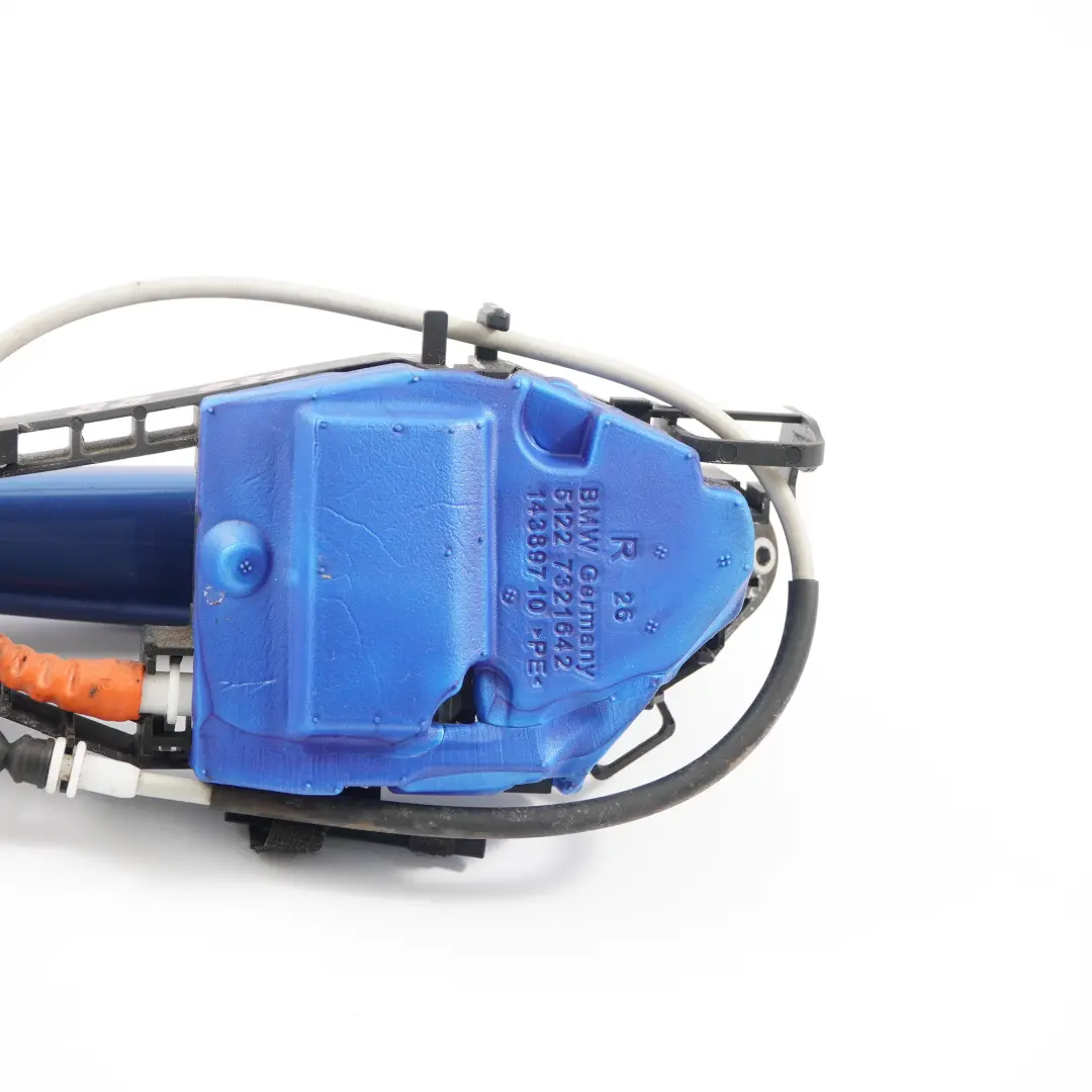 BMW F20 Complete Grab Handle Rear Left N/S Estorilblau Estoril Blue - B45 - SKU 7242566-EB1 - Part number 7242566